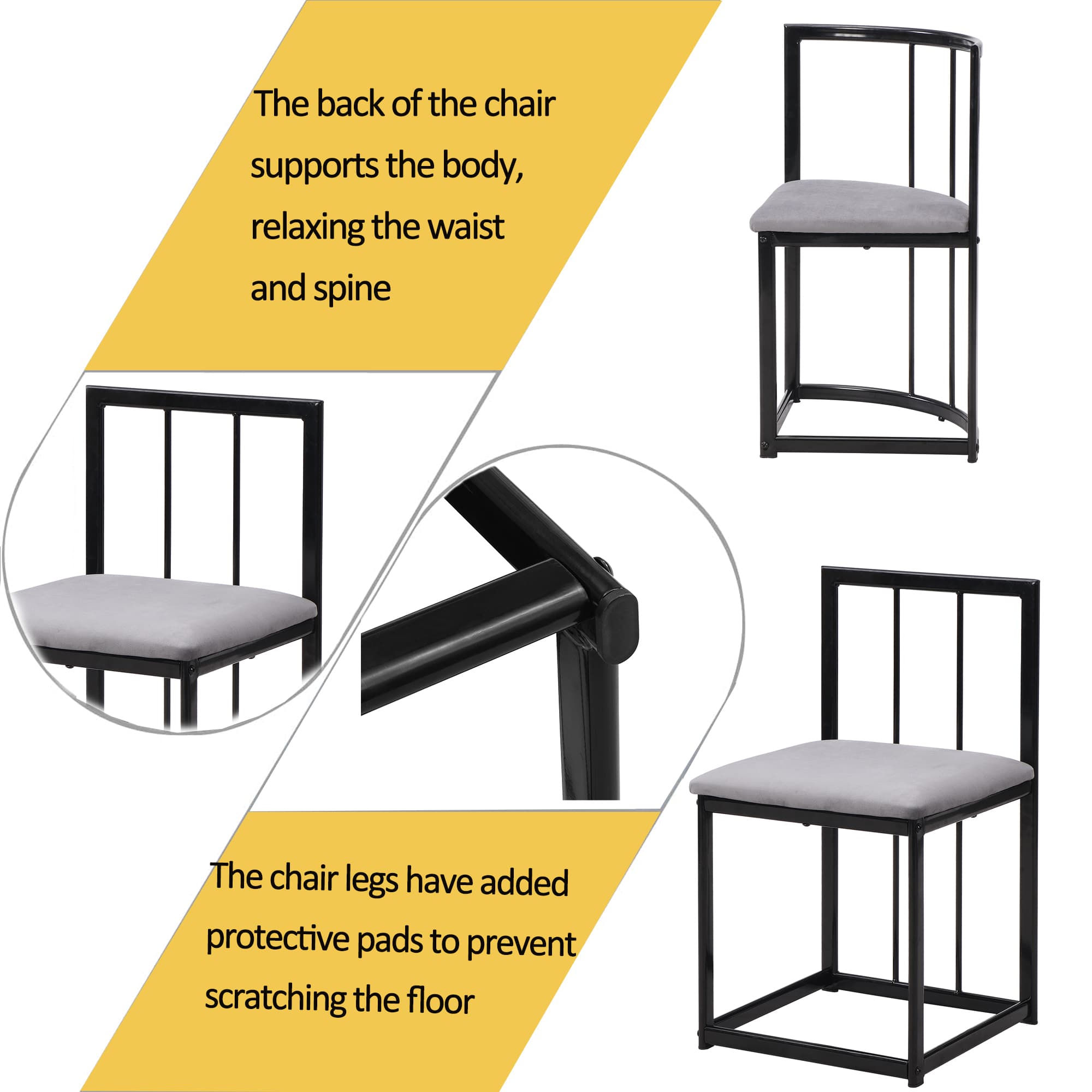 Modern 6-Seater Dining Set for Stylish Family Meals - image 3