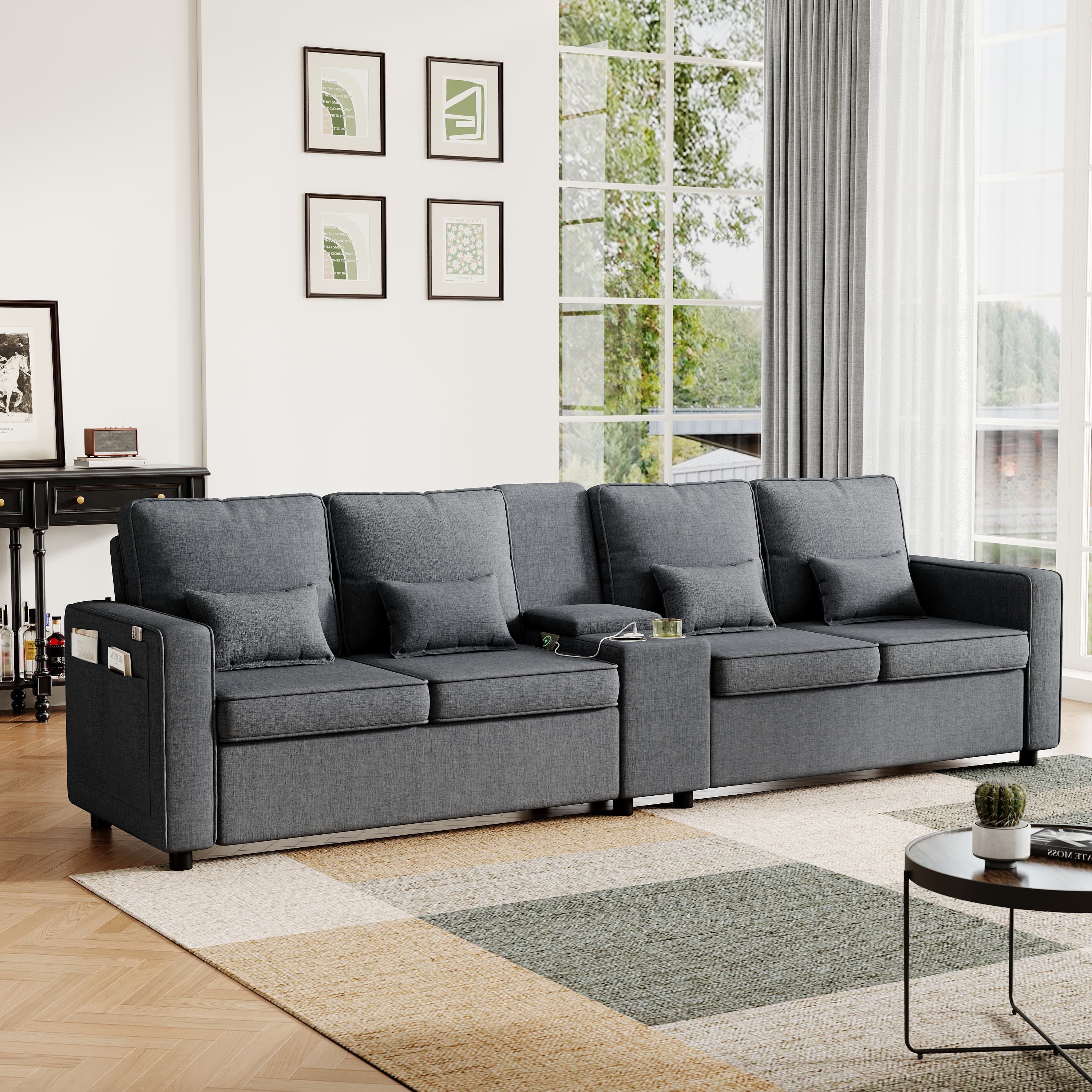The Ultimate 4-Seater Sofa for Modern, Connected Living - image 4