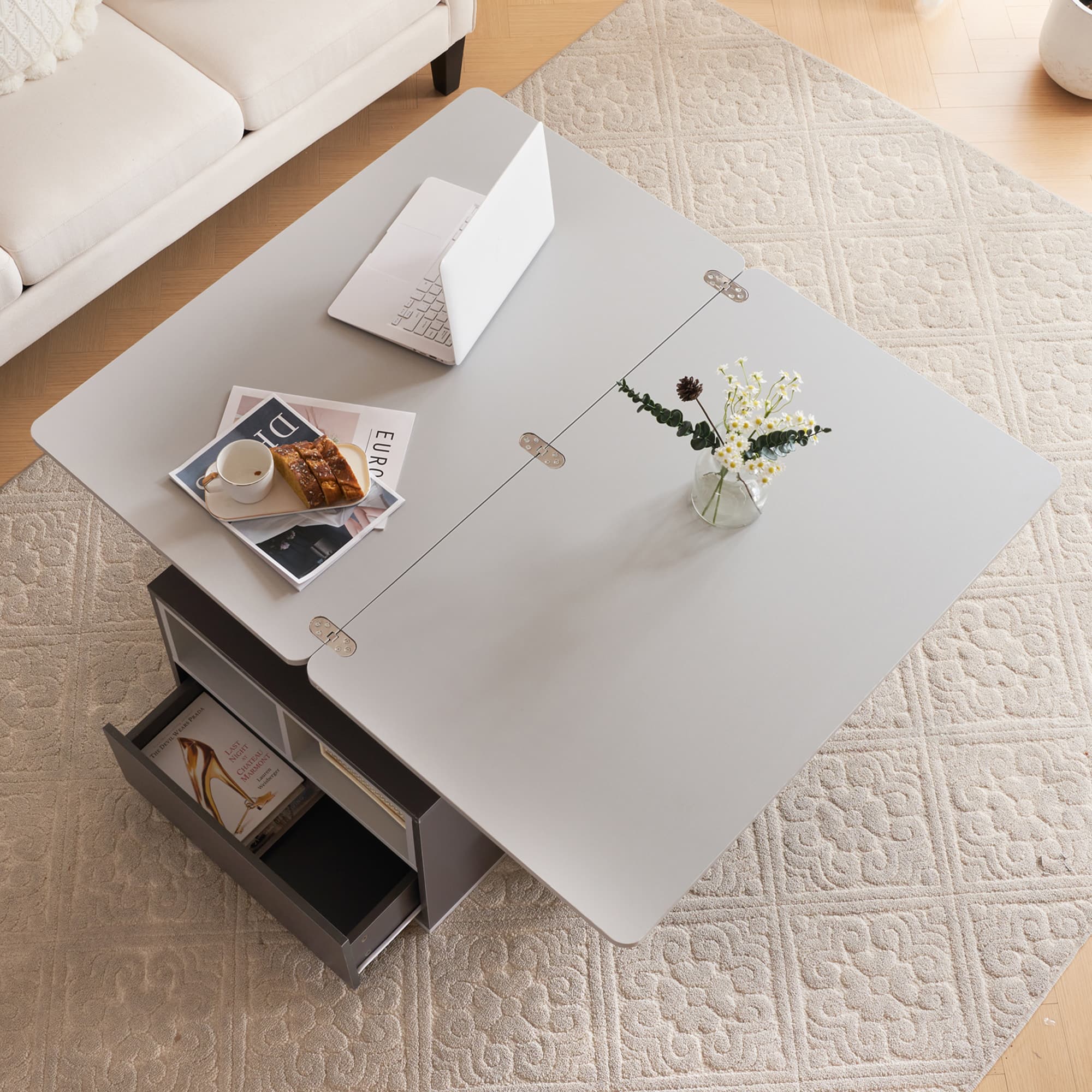 Transform Your Living Room with a Versatile Lift-Up Coffee Table - image 3