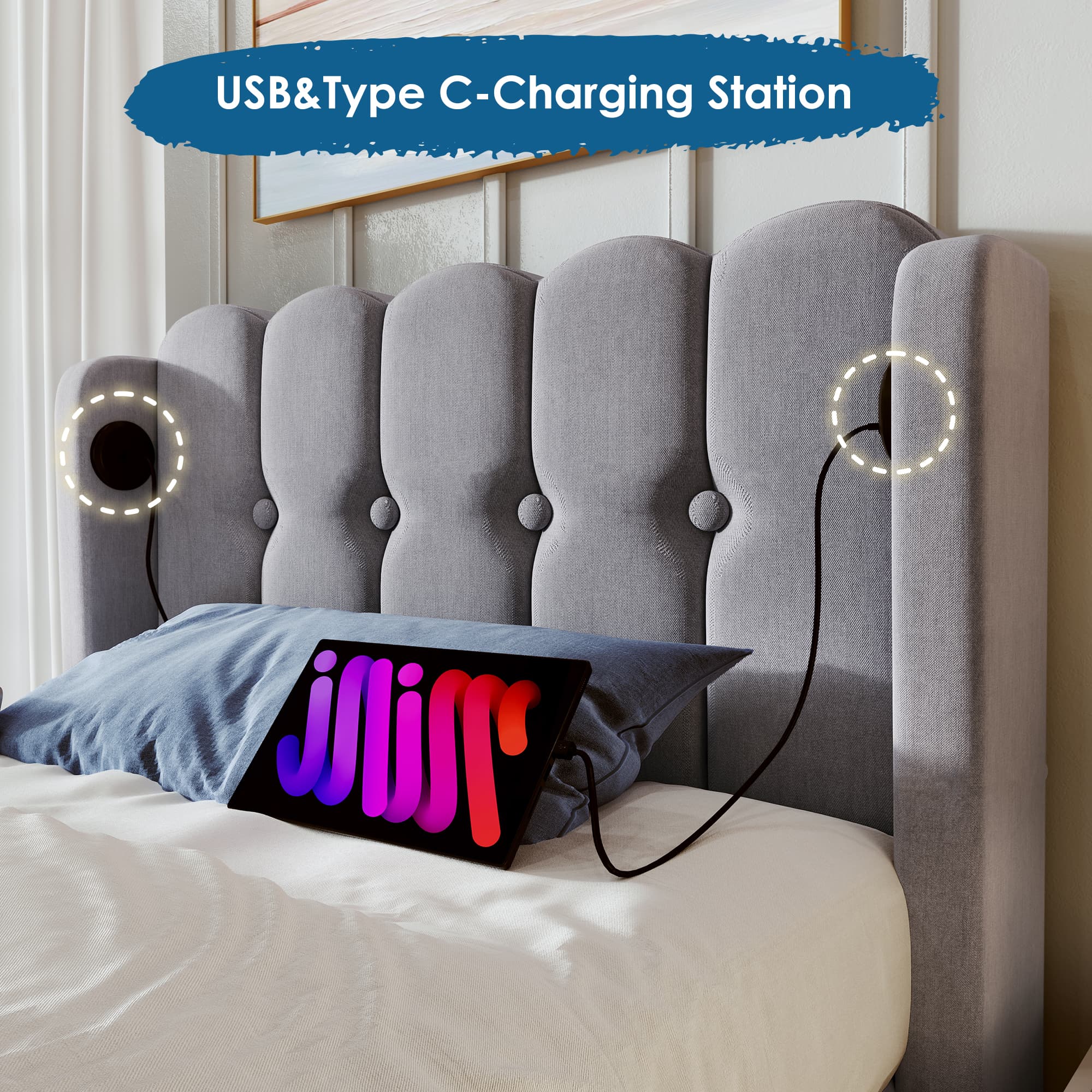 The Smart Single Bed: Style, Comfort & Effortless Charging - image 3