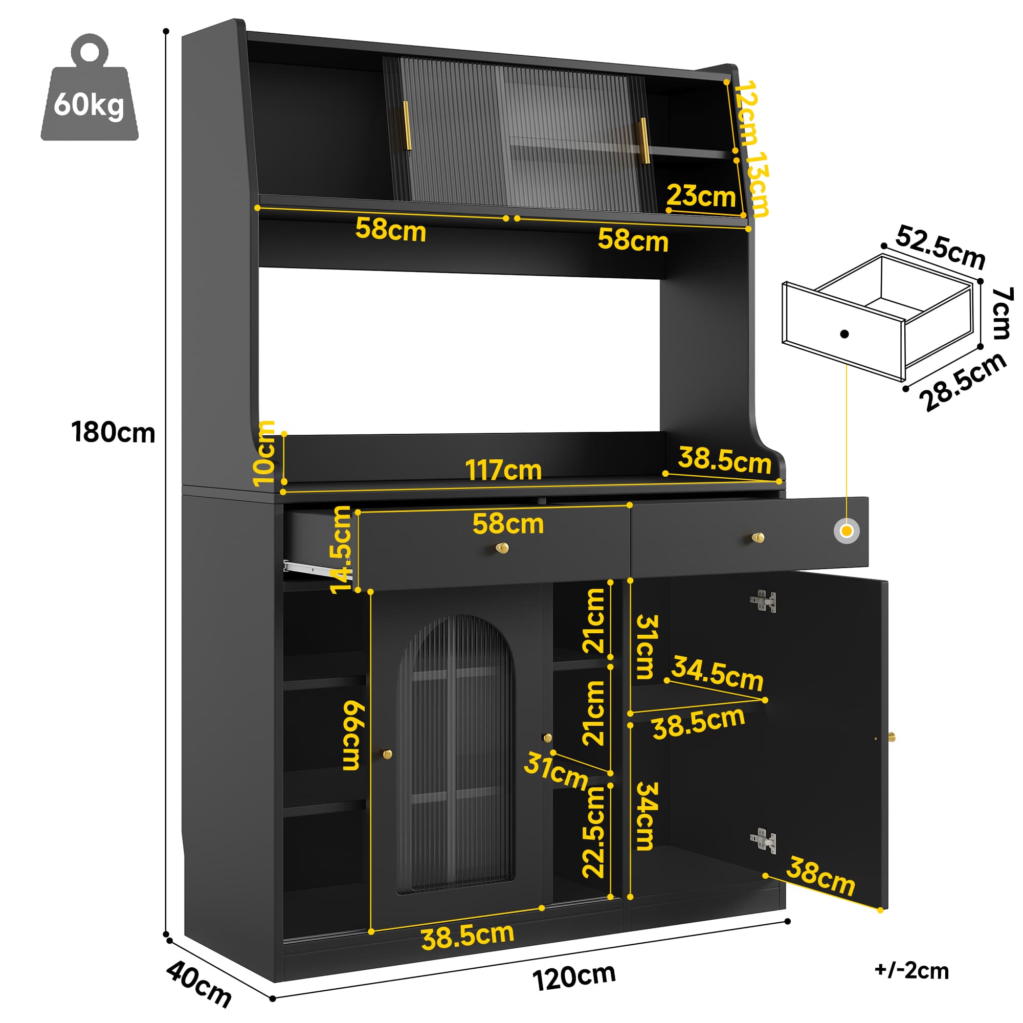 Transform Your Dining Room with This Modern LED Sideboard - image 4