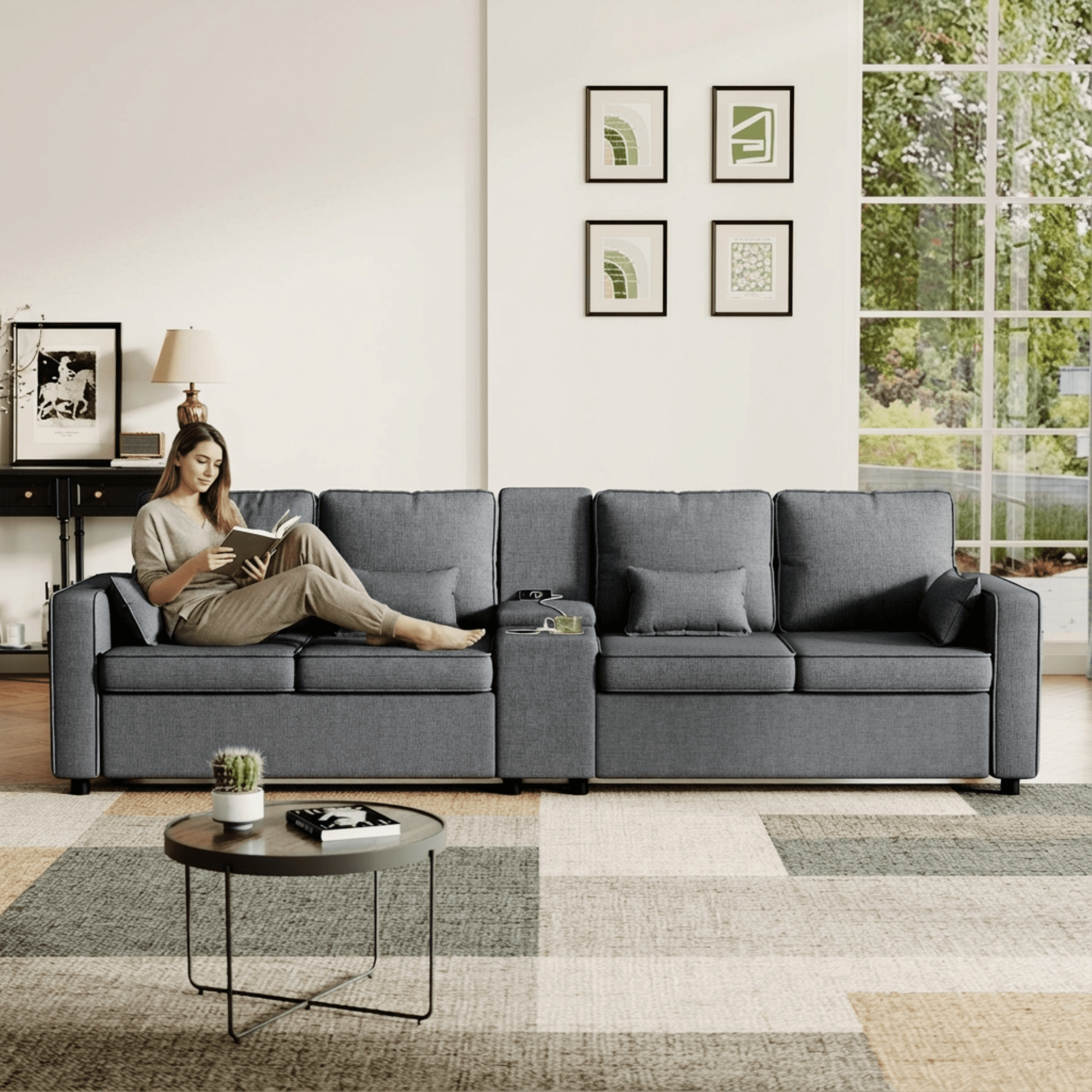 The Ultimate 4-Seater Sofa for Modern, Connected Living - image 2