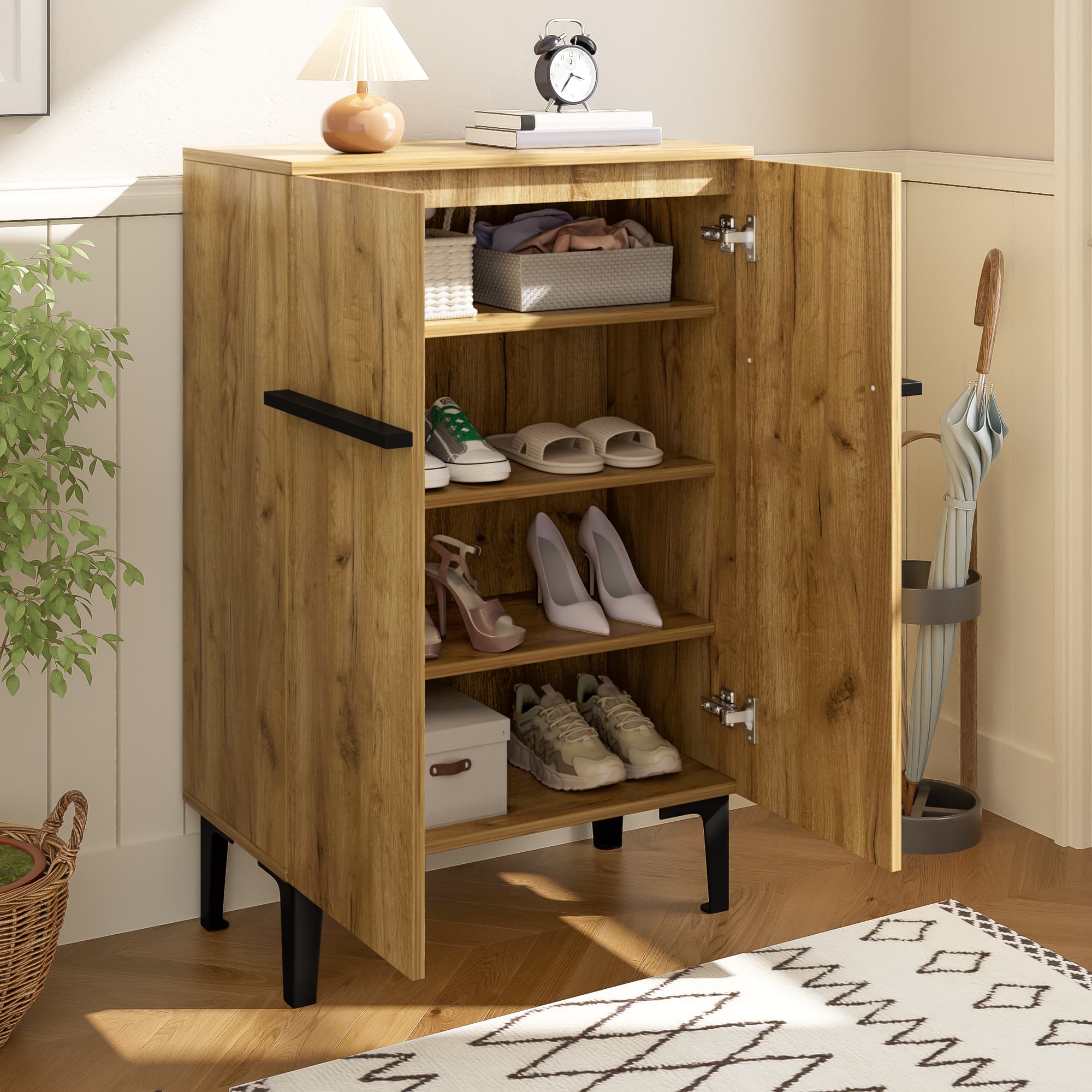 Effortless Hallway Organisation with a Modern Shoe Cabinet - image 1