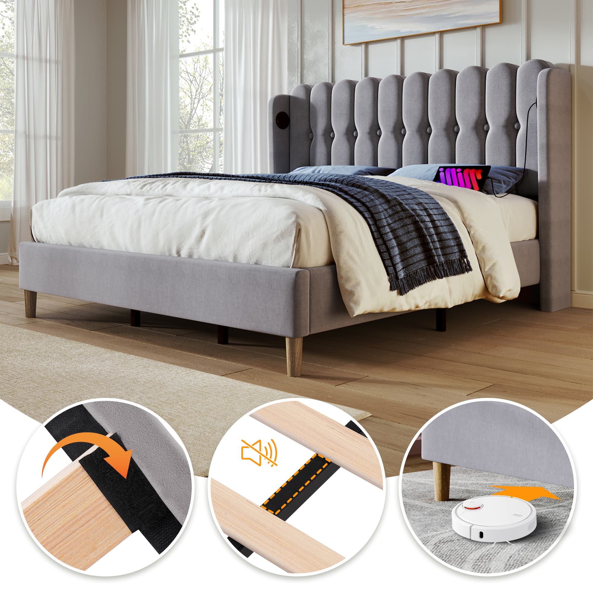 Effortless Charging Meets Modern Comfort in This Double Bed - image 5