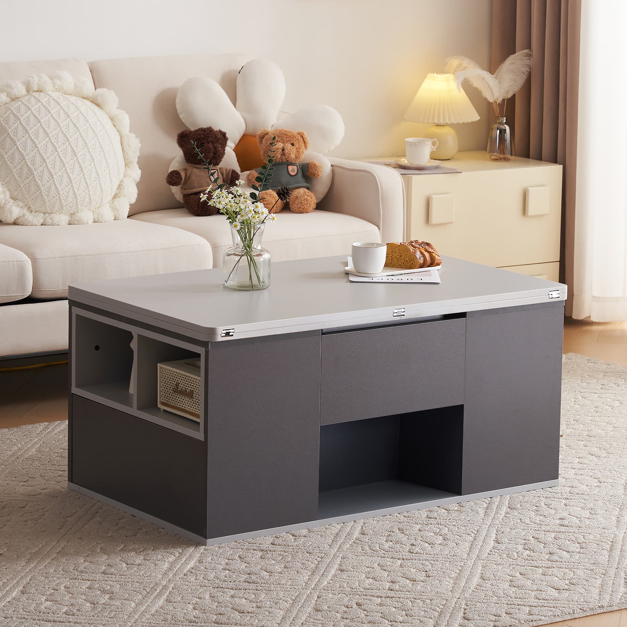 Transform Your Living Room with a Versatile Lift-Up Coffee Table - image 6