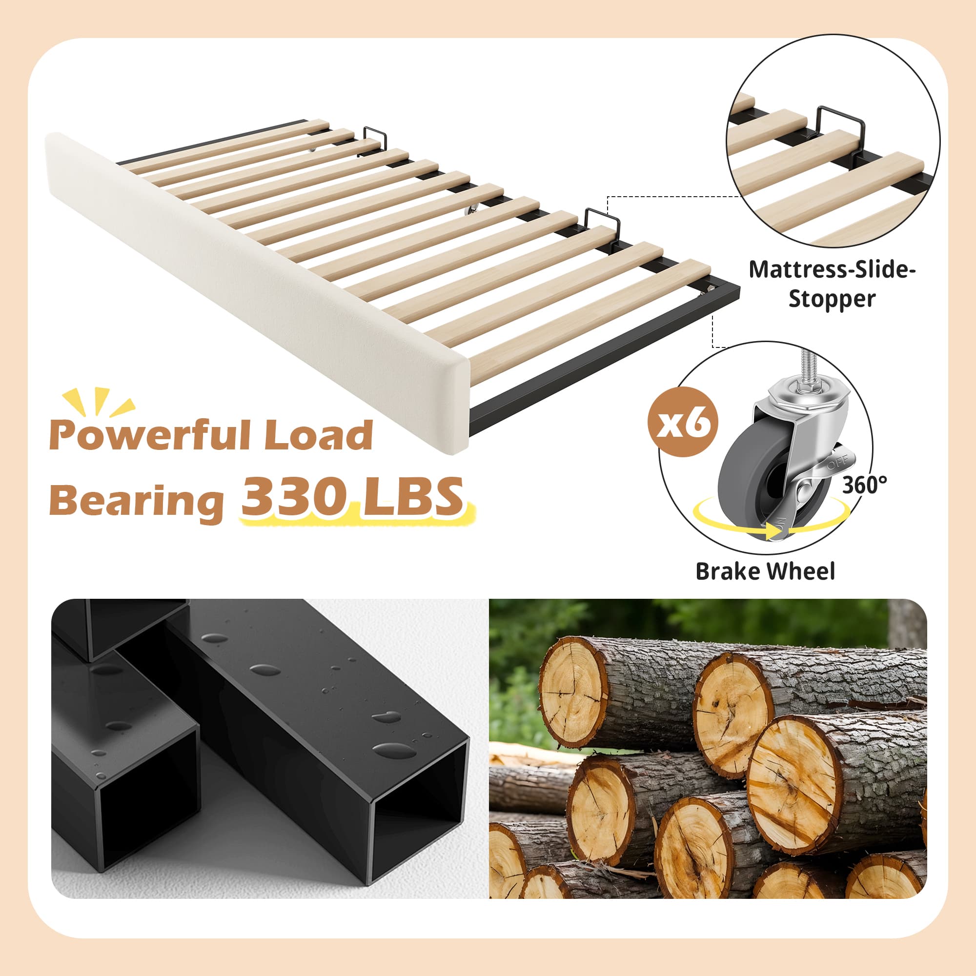 Chic Velvet Daybed with Pull-Out Guest Bed | 90x190cm - image 1