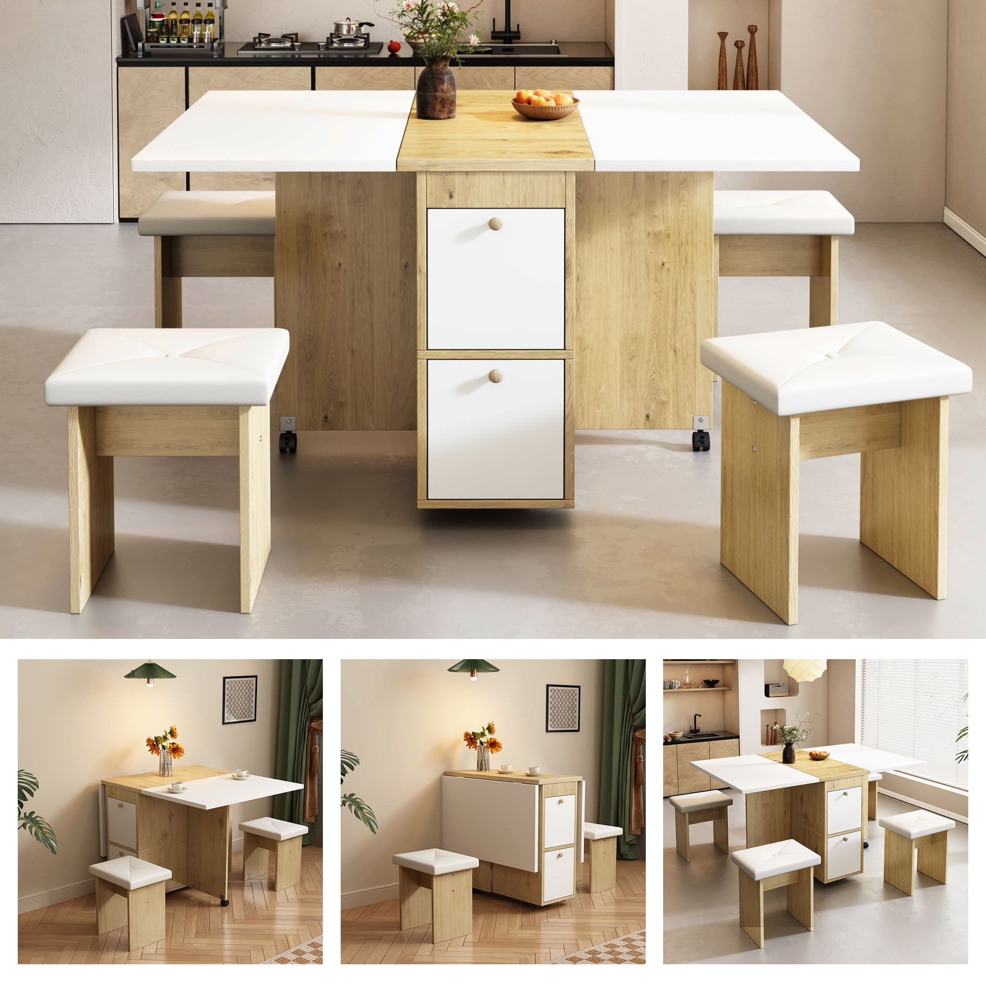 Transform Your Space with a Versatile Folding Dining Set