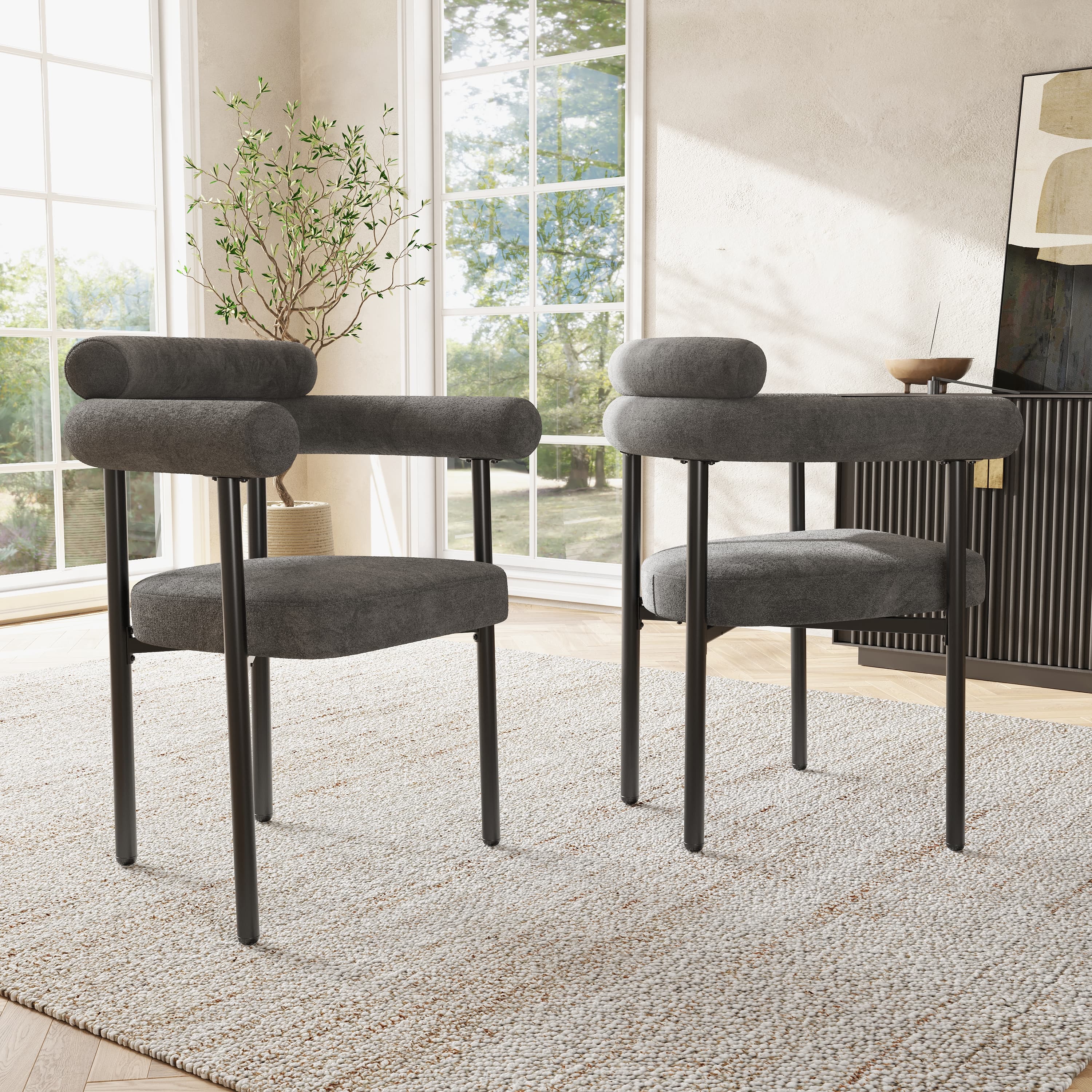 Experience Lasting Comfort with Velvet Dining Armchairs