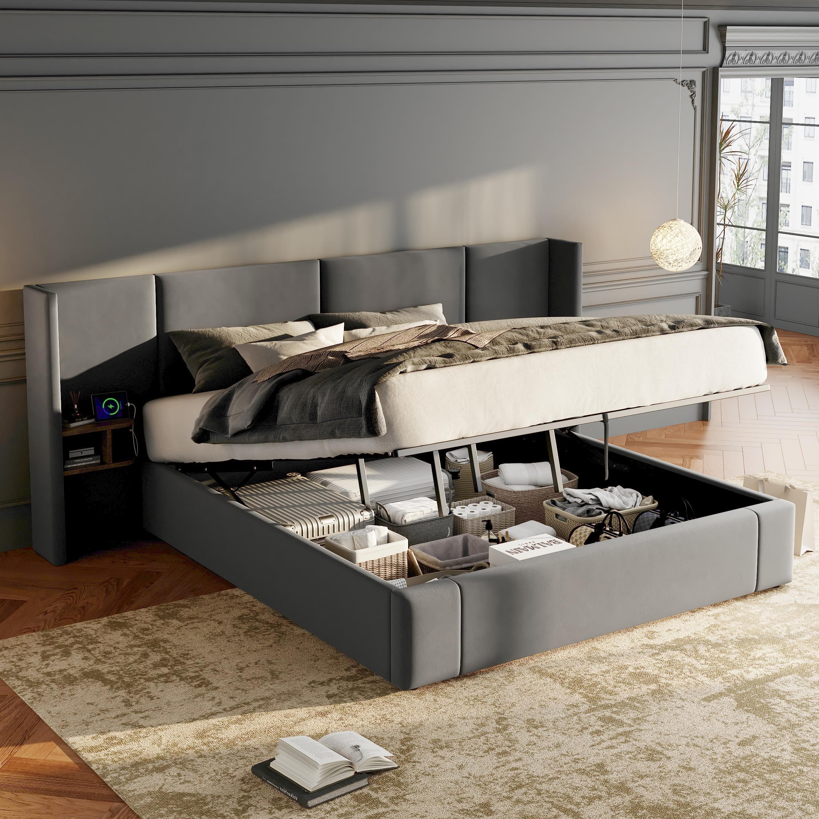 The Ultimate Super King Bed with Storage, Power & Style - image 1