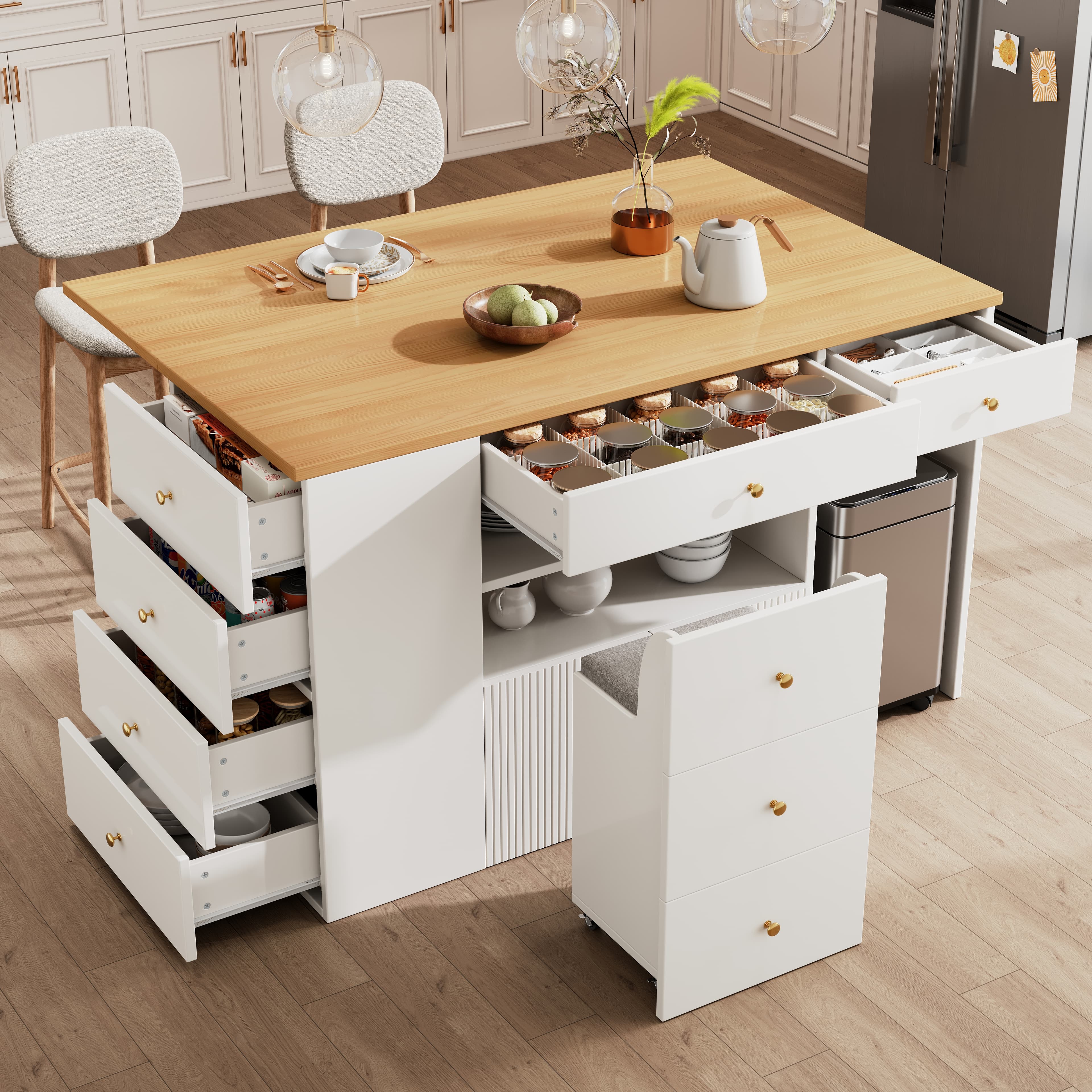 Transform Your Kitchen with a Flexible Island & Seating - image 2