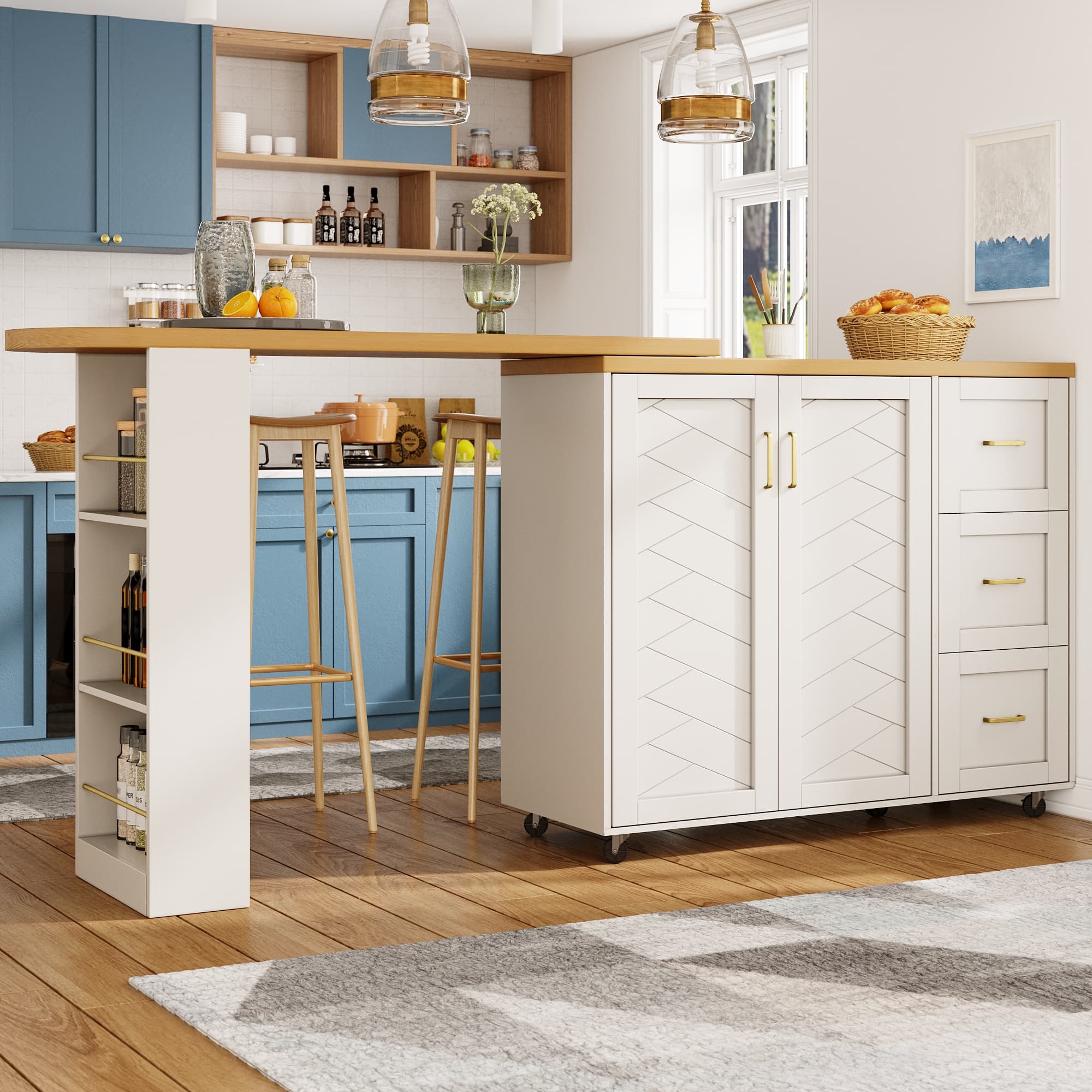 Your Versatile, Extendable Home Bar and Storage Solution - image 1