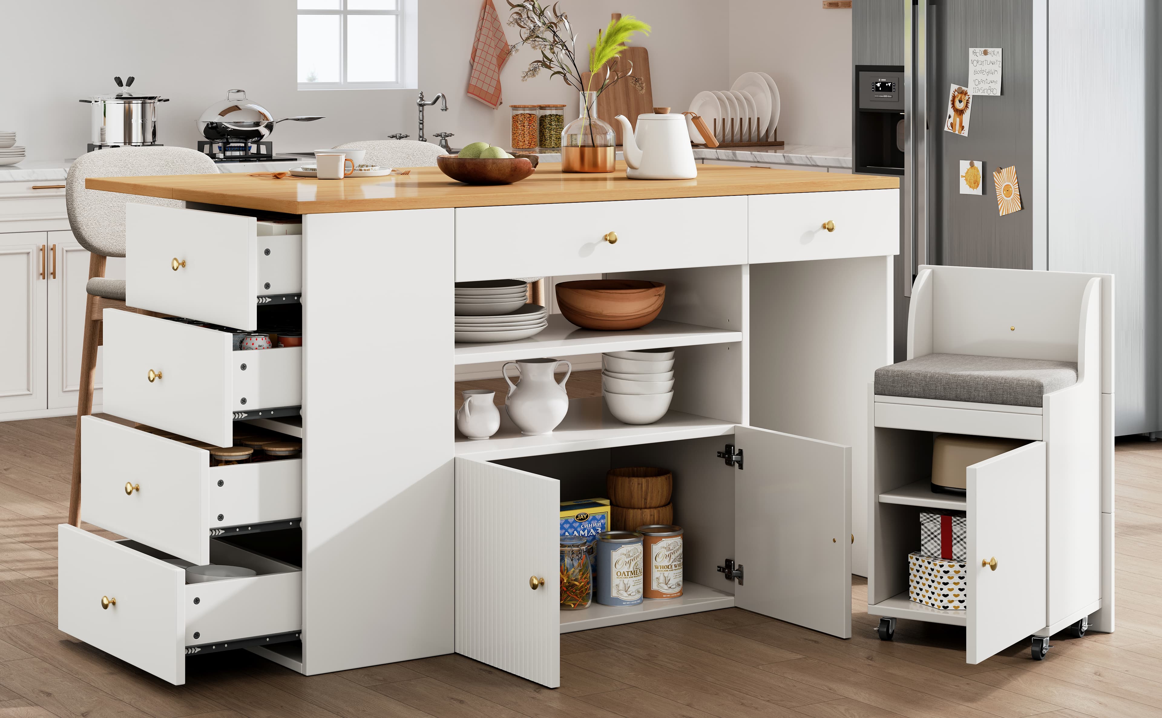 Transform Your Kitchen with a Flexible Island & Seating - image 5