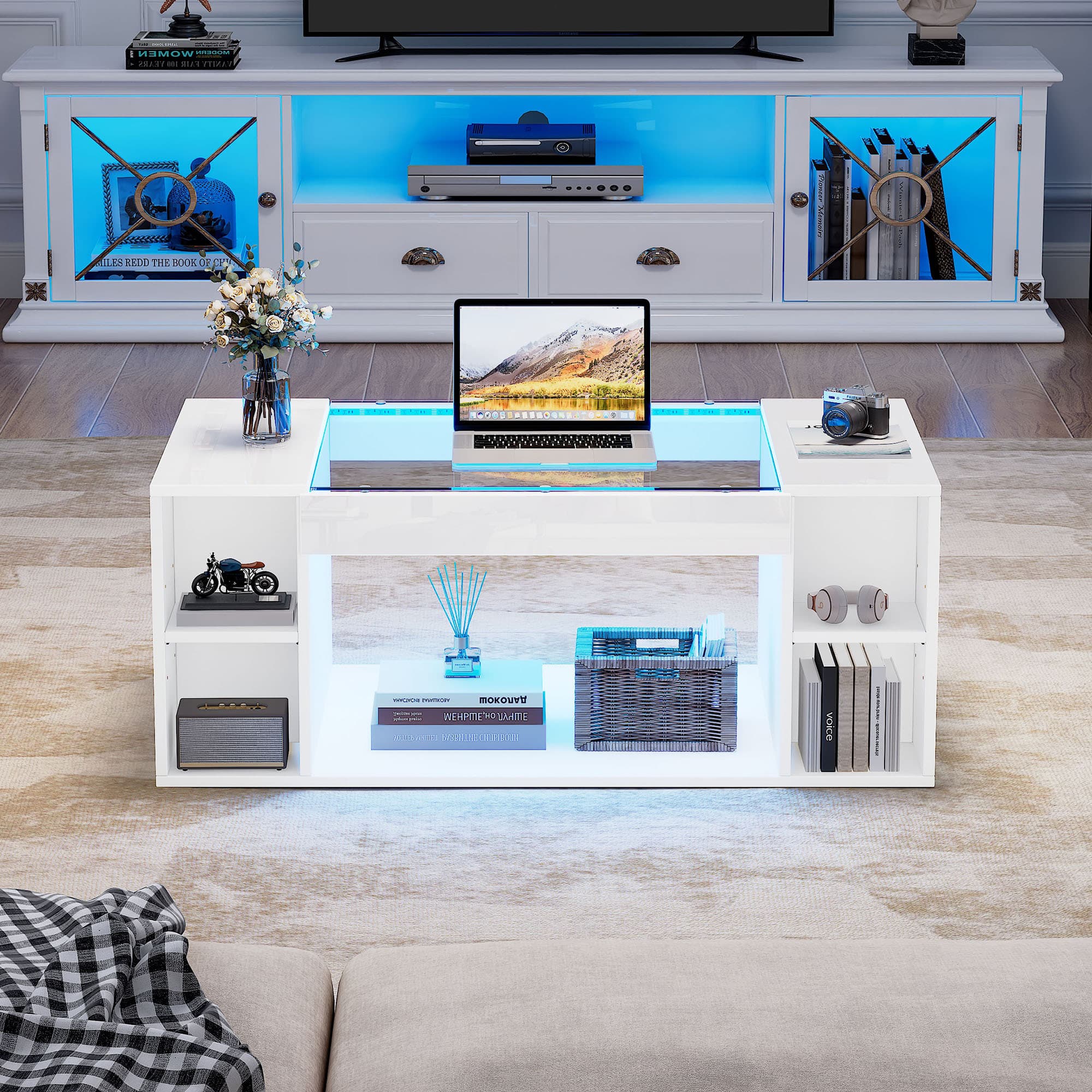 Transform Your Living Room with this LED Coffee Table - image 2