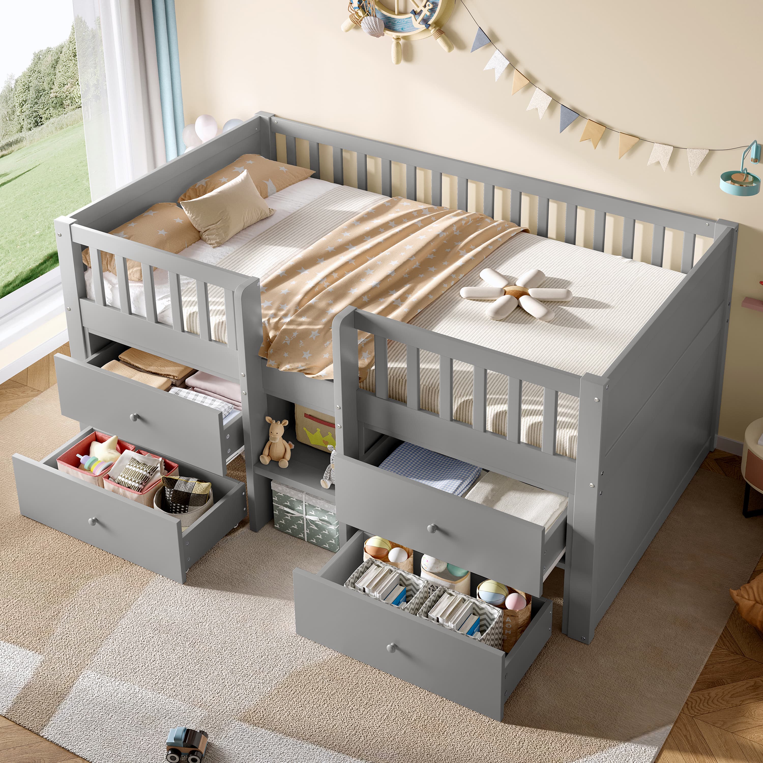 Transform Your Child's Room with this Smart Storage Loft Bed - image 5