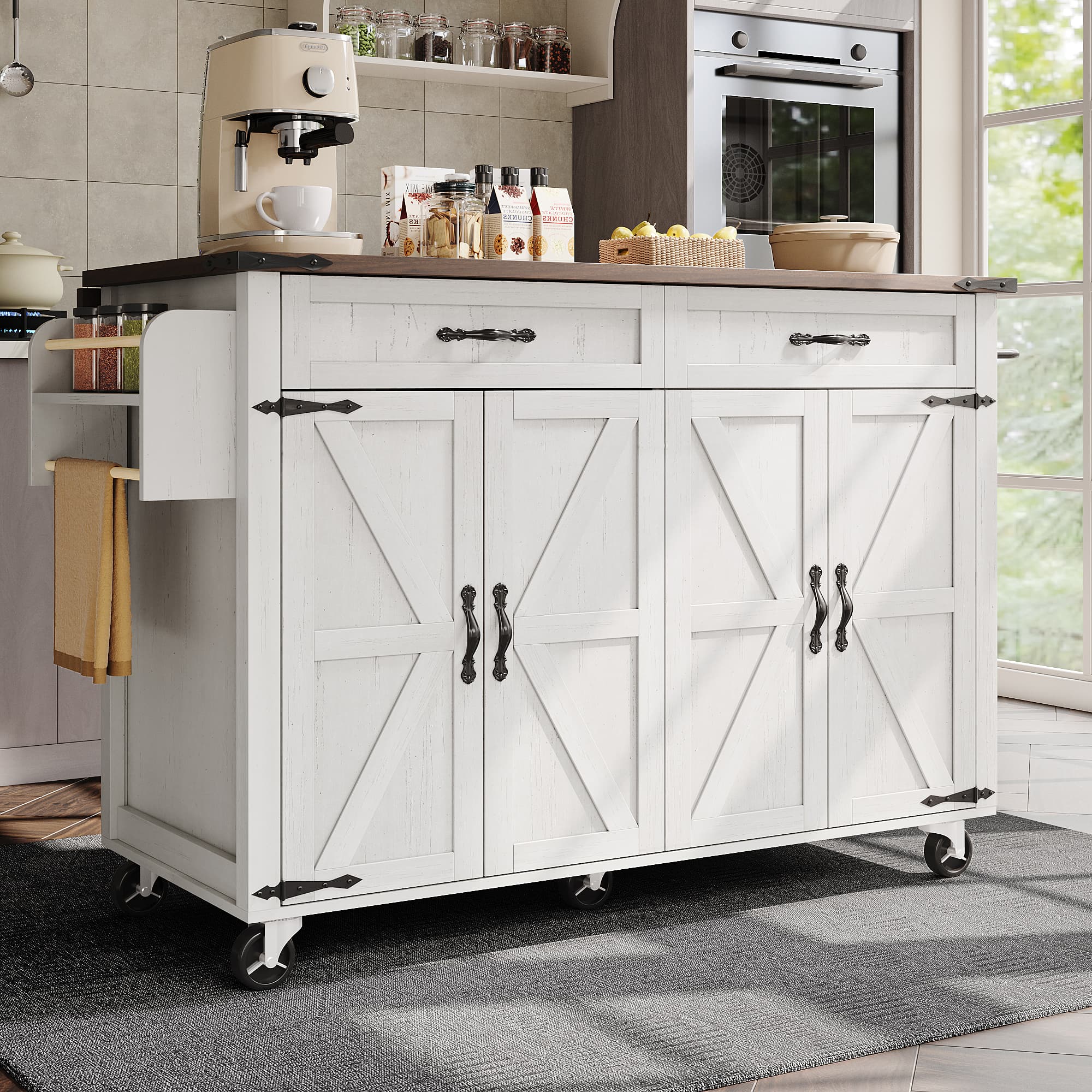 The Ultimate Farmhouse Kitchen Island for Storage & Prep - image 4