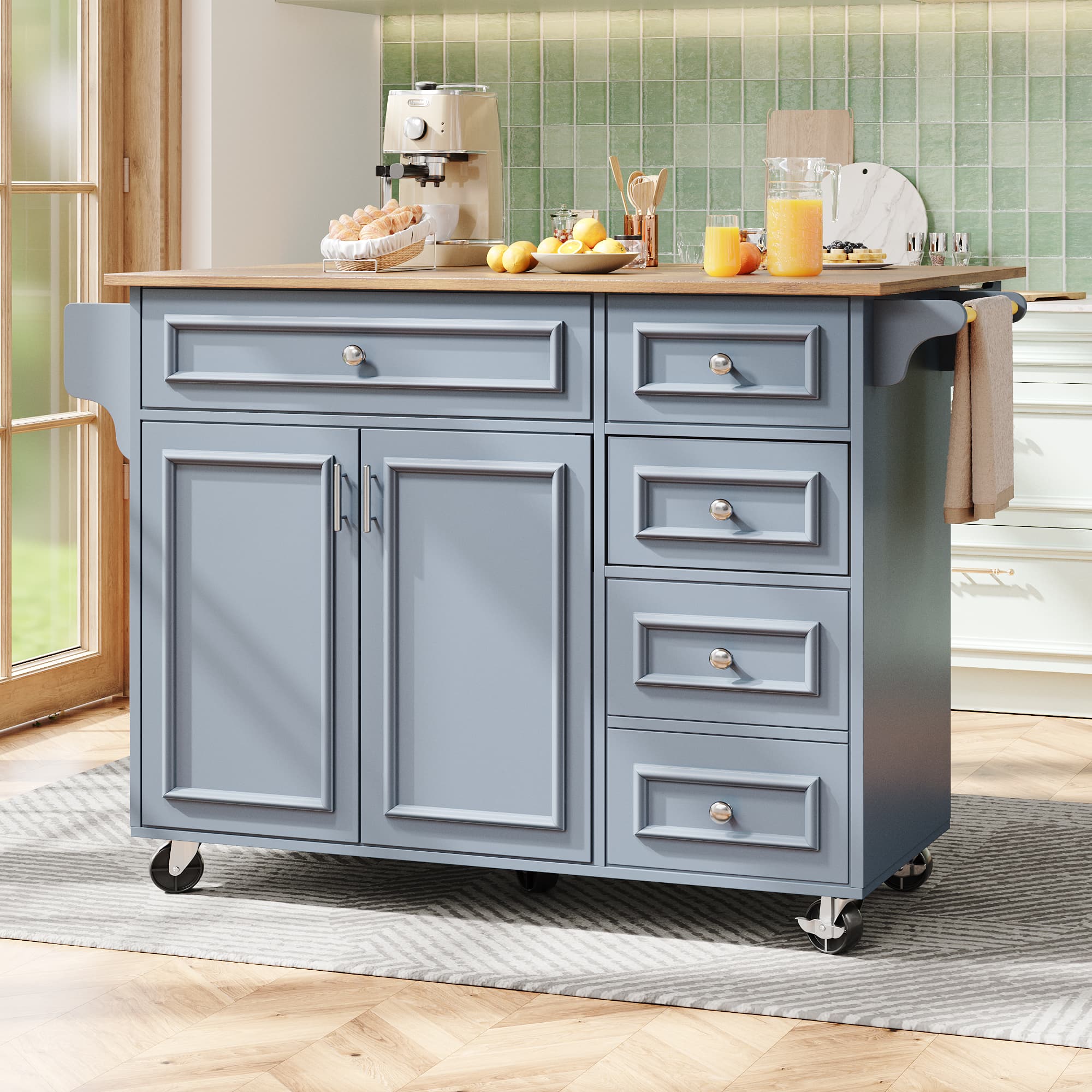 Transform Your Kitchen with a Multifunctional Island Trolley - image 3