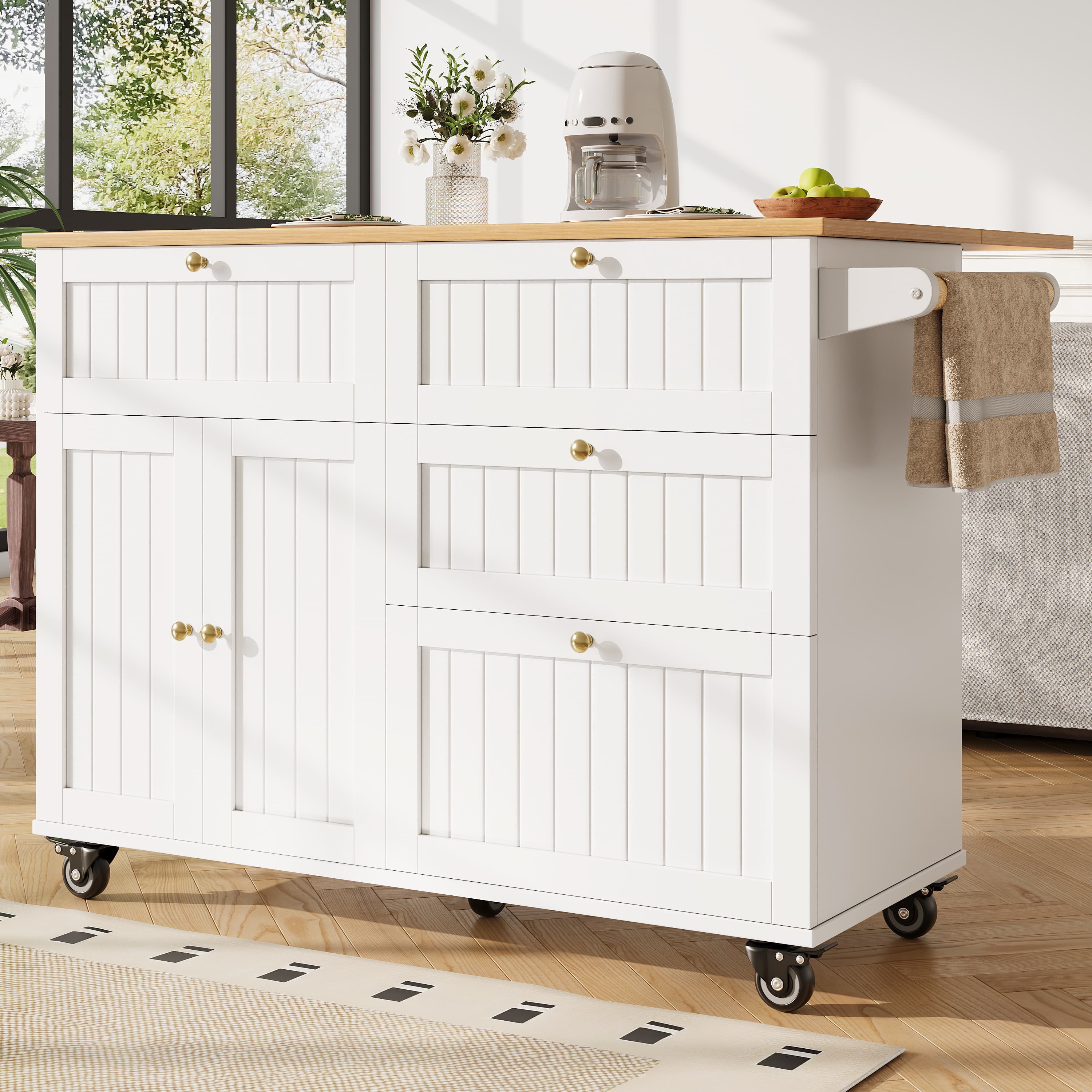 Expand Your Kitchen Space with a Versatile Island Cart - image 2