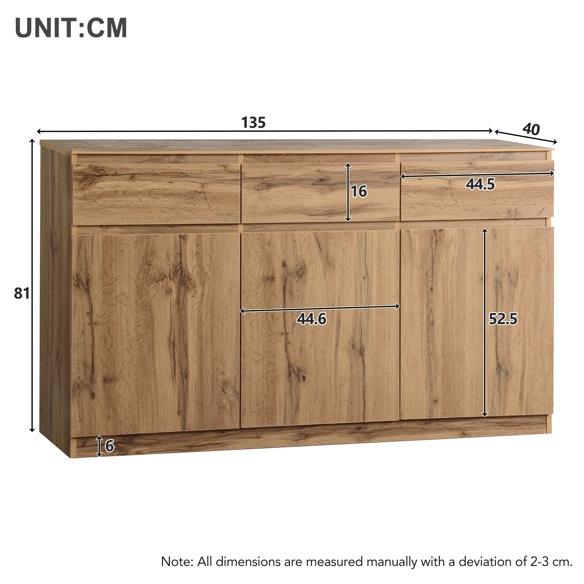 Elegant Oak Buffet Cabinet: Your Solution for a Tidy Home - image 3