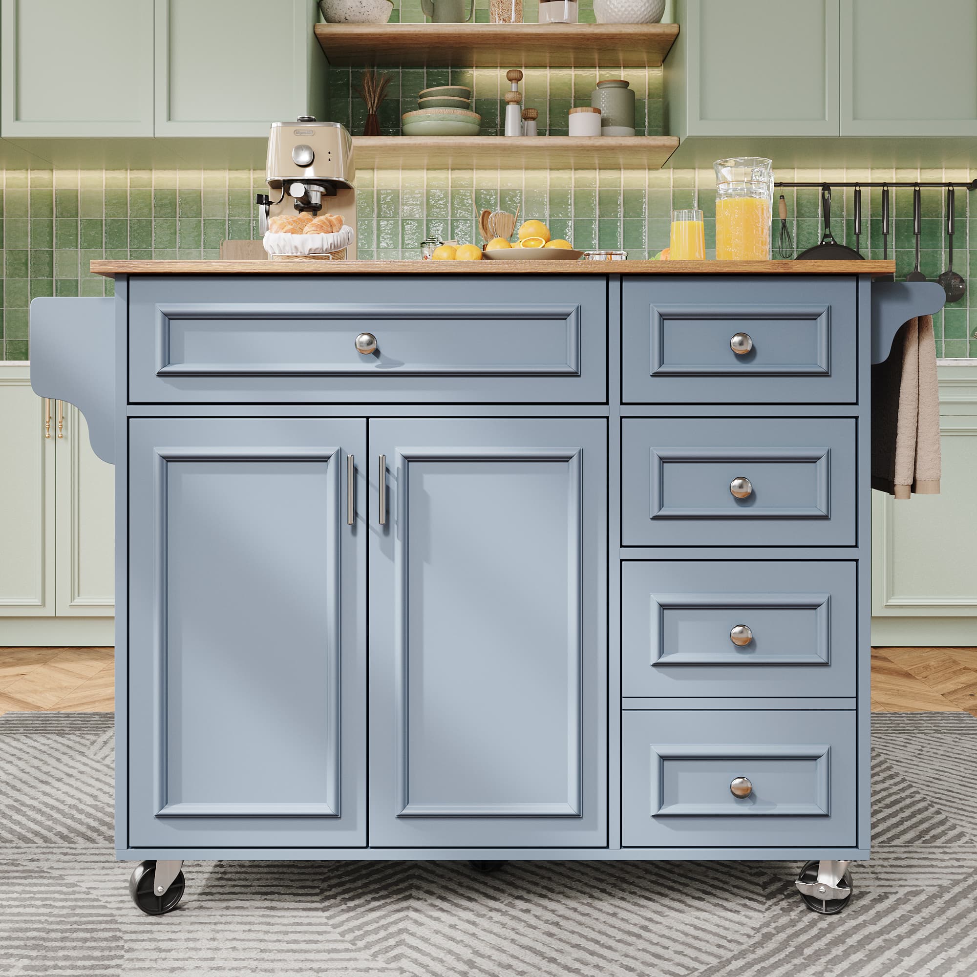 Transform Your Kitchen with a Multifunctional Island Trolley - image 4
