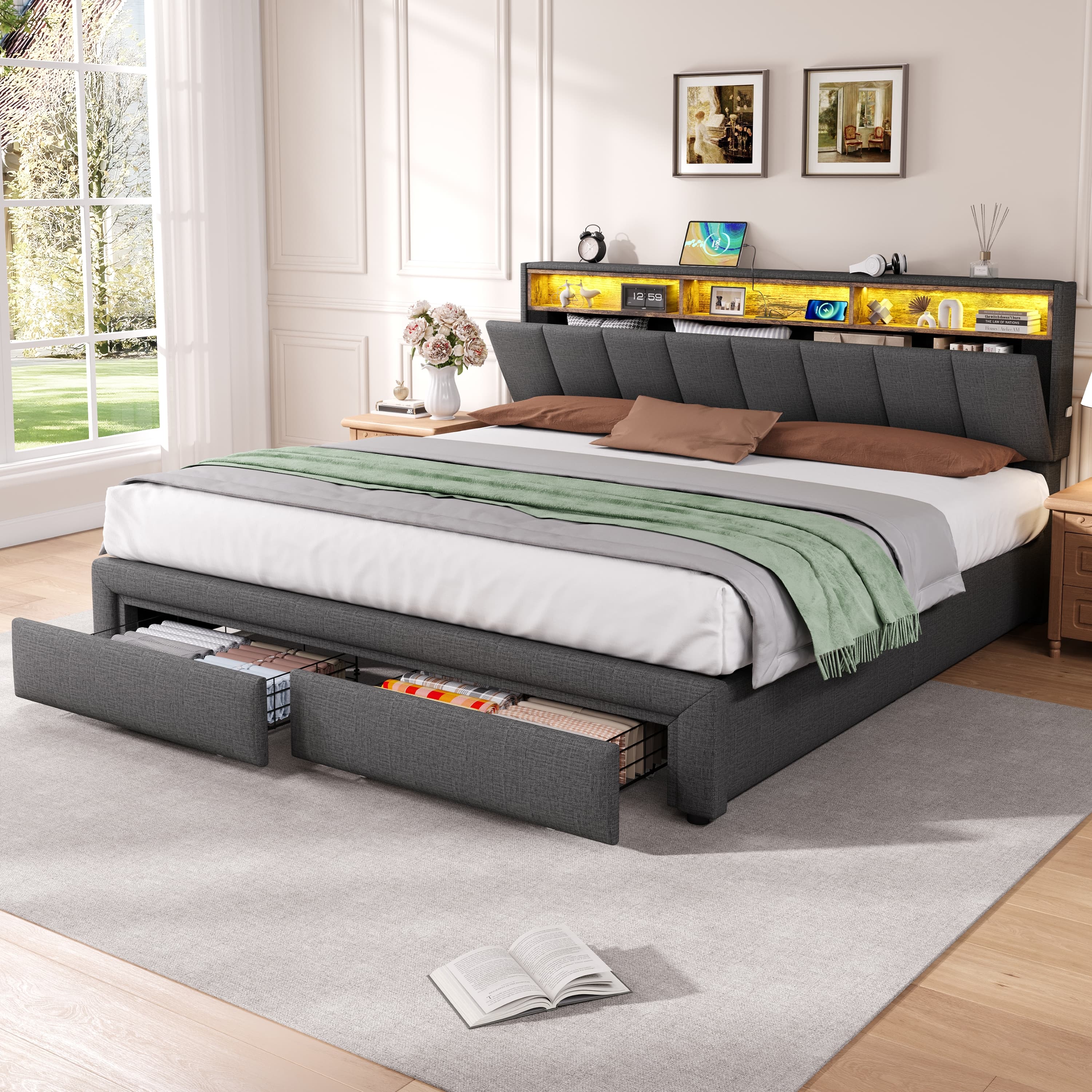 The Ultimate Super King Bed for Storage, Tech & Style - image 5