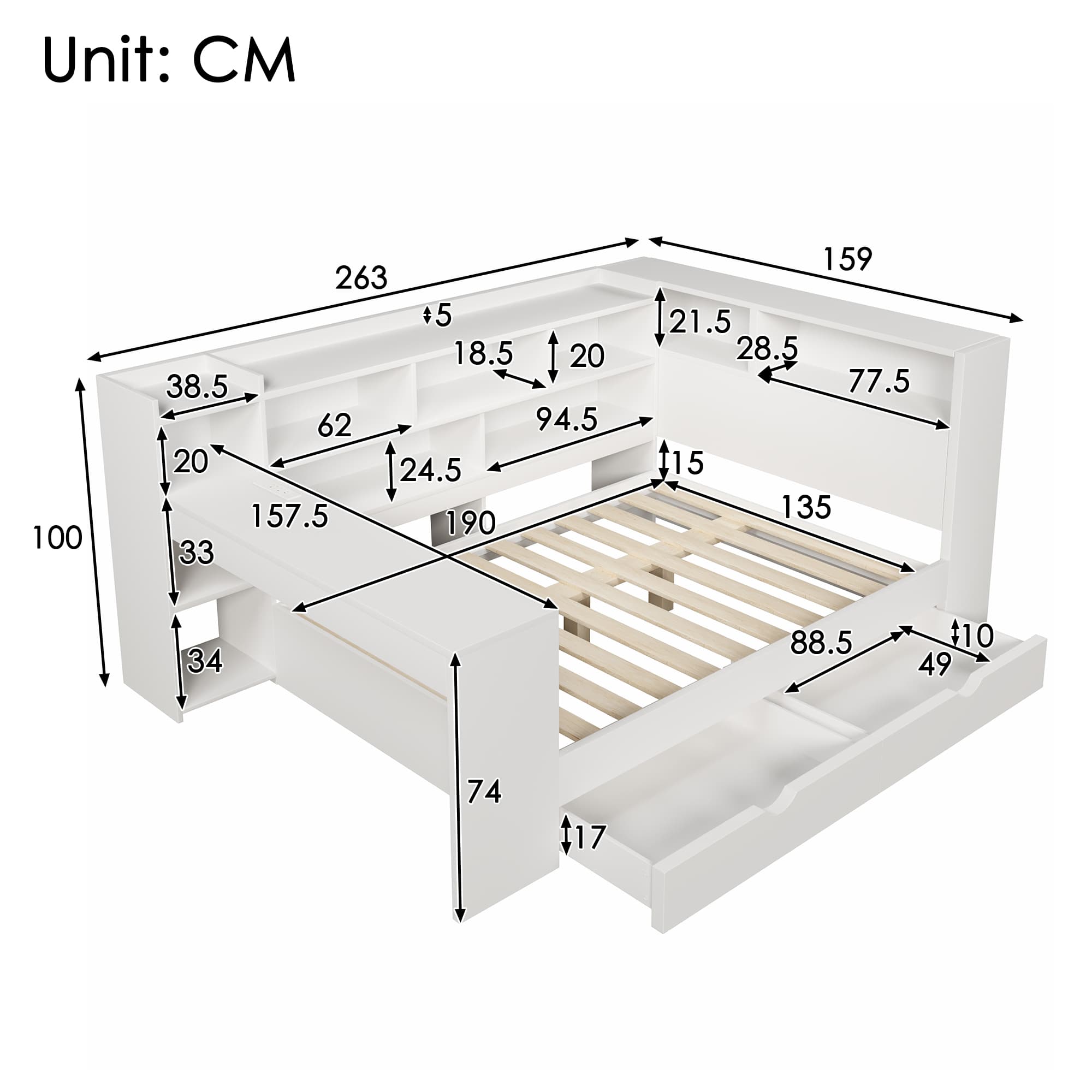 Day Beds with Storage
