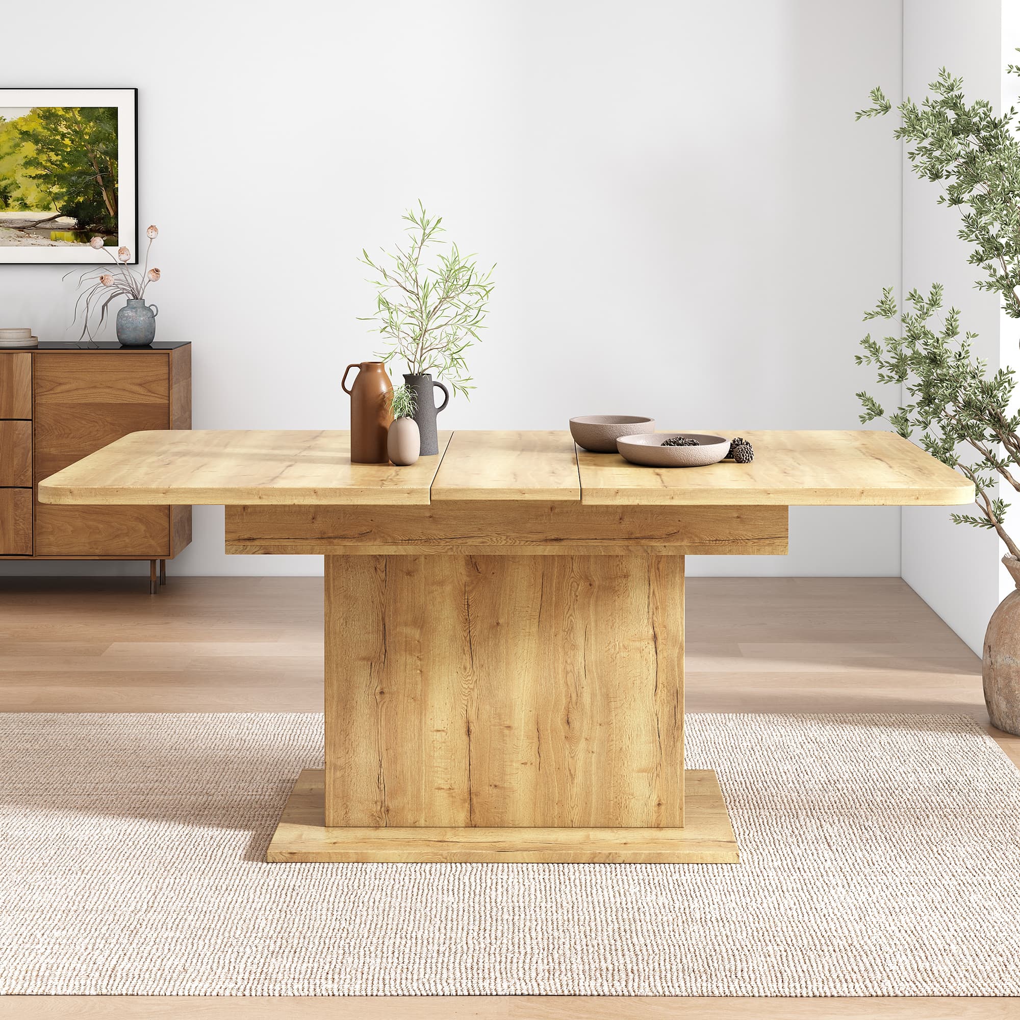 Effortlessly Host More Guests with this Extendable Dining Table - image 2