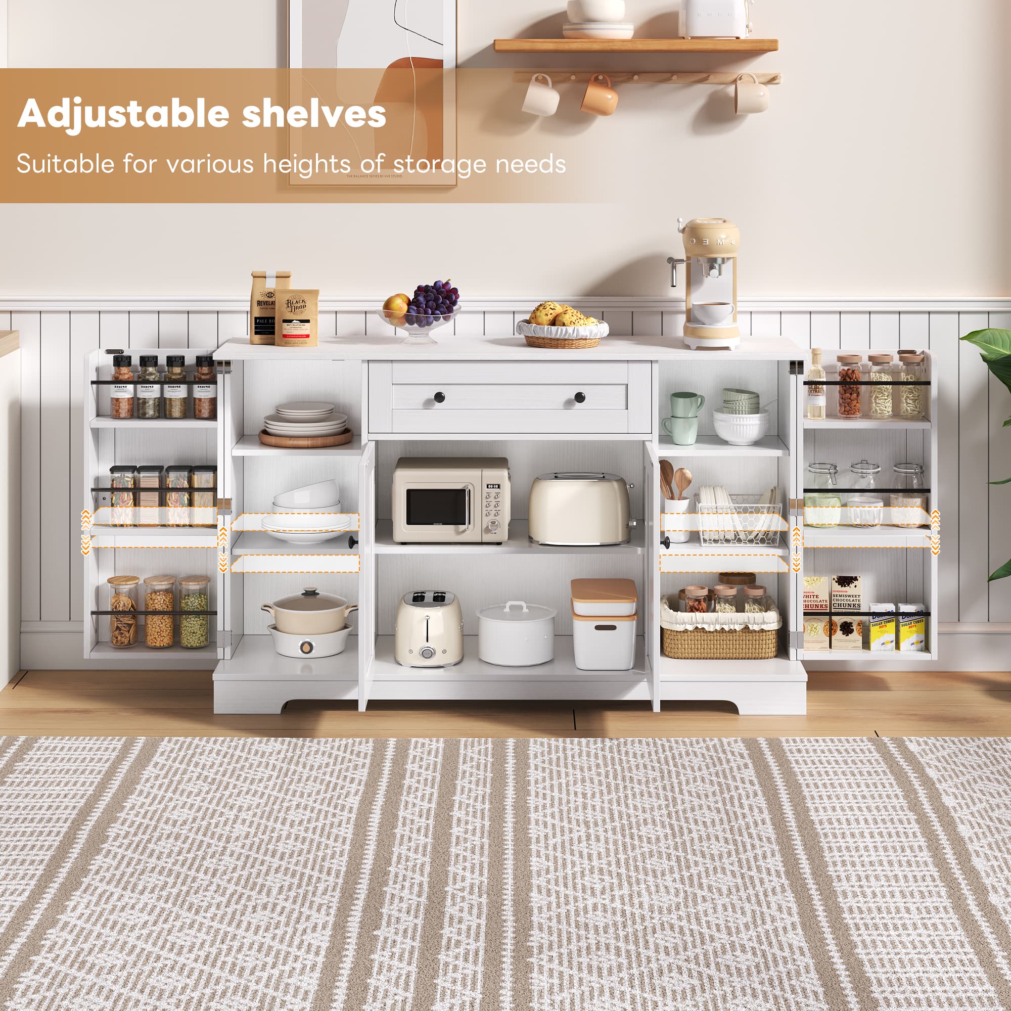 The Ultimate Storage Solution for Your Kitchen or Living Room - image 5