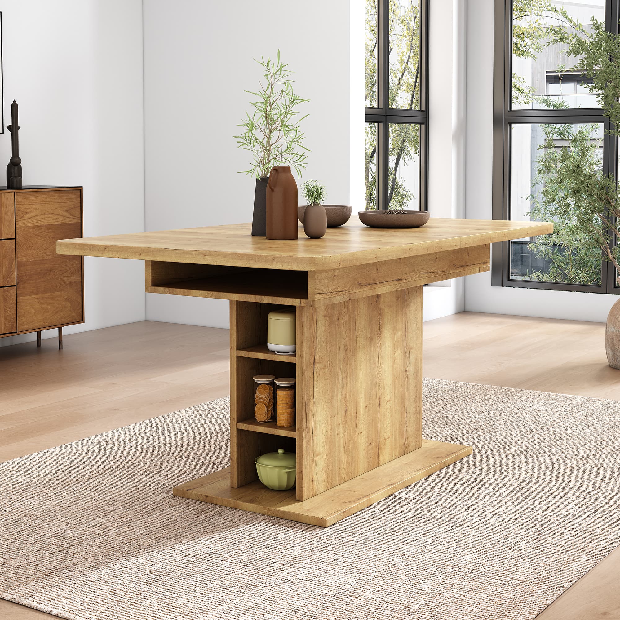 Effortlessly Host More Guests with this Extendable Dining Table - image 4