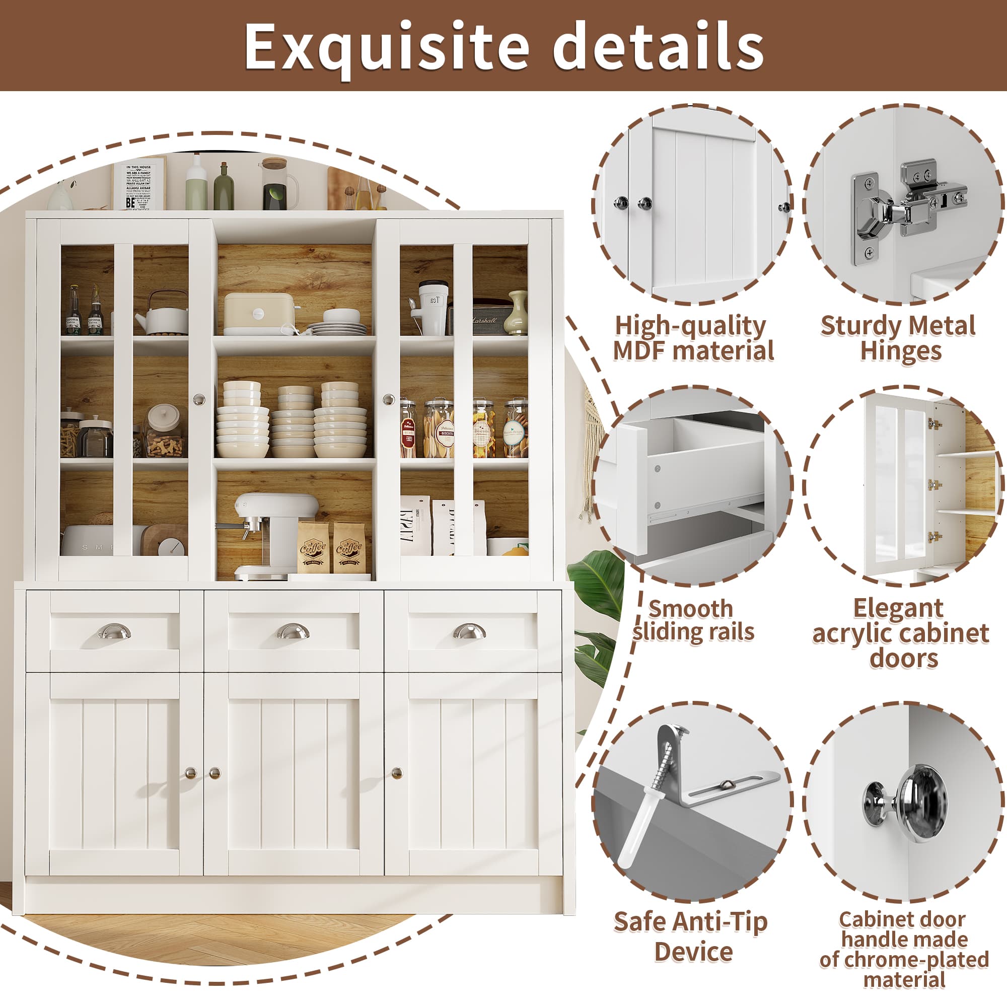 Elegant Tall Storage Cabinet for Modern Living Spaces - image 1