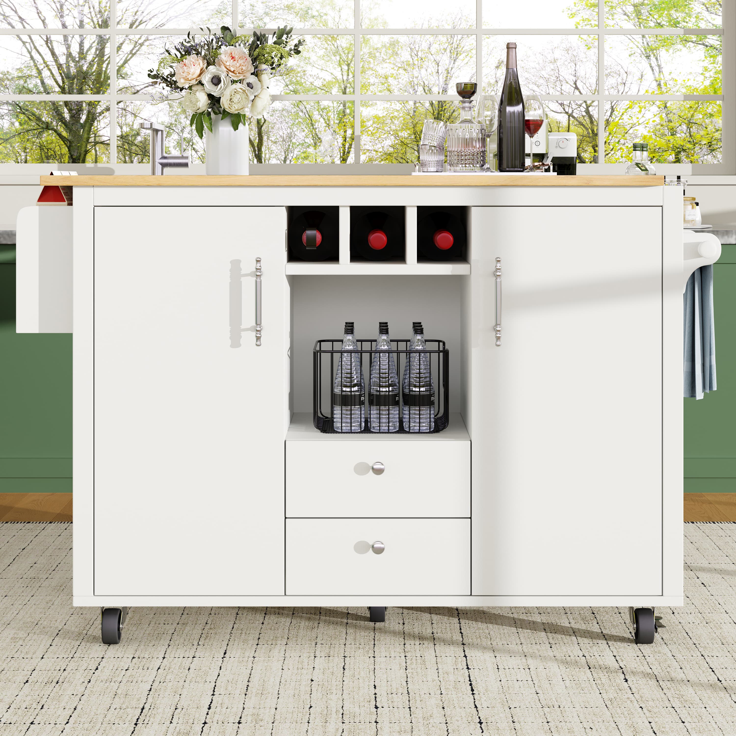 Effortless Kitchen Organisation with a Folding Worktop Cart - image 3