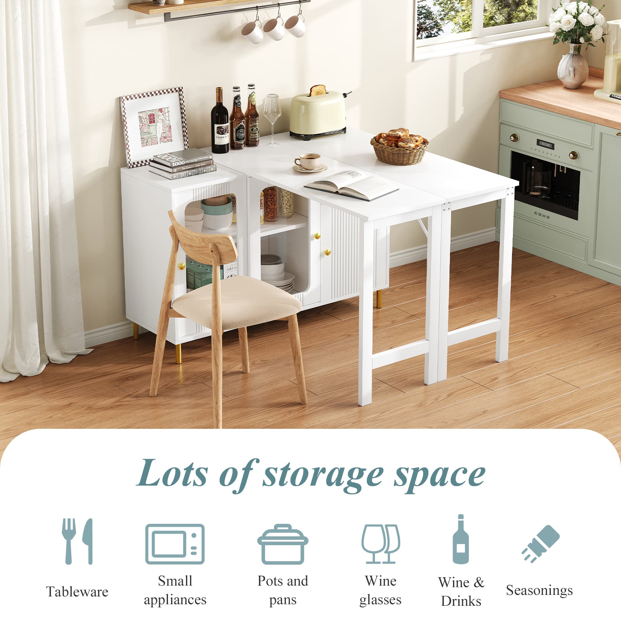 Transform Your Space with an Extendable Bar & Dining Table - image 5