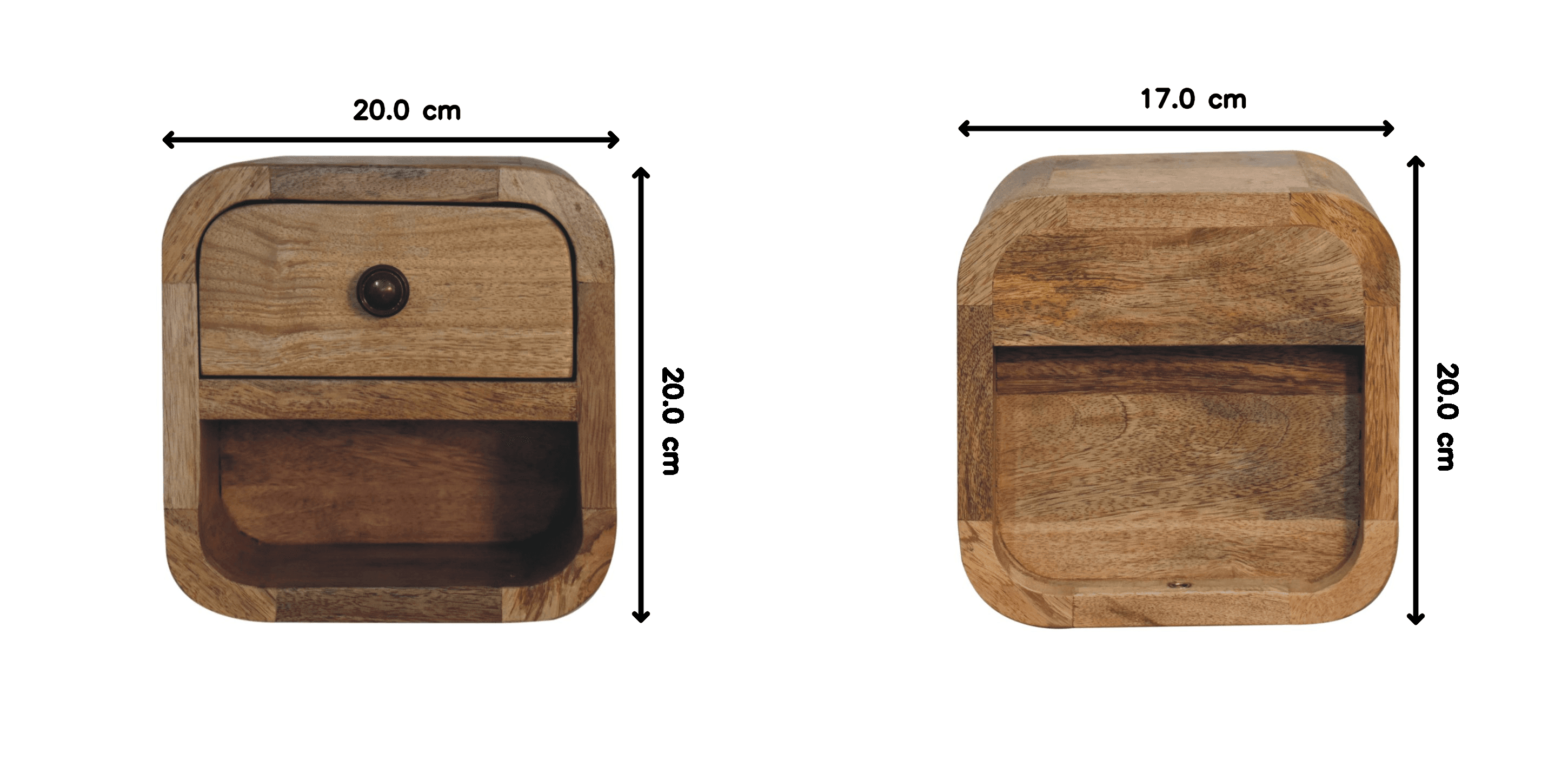 Handcrafted Mini Bedside Table for Compact Spaces - image 1