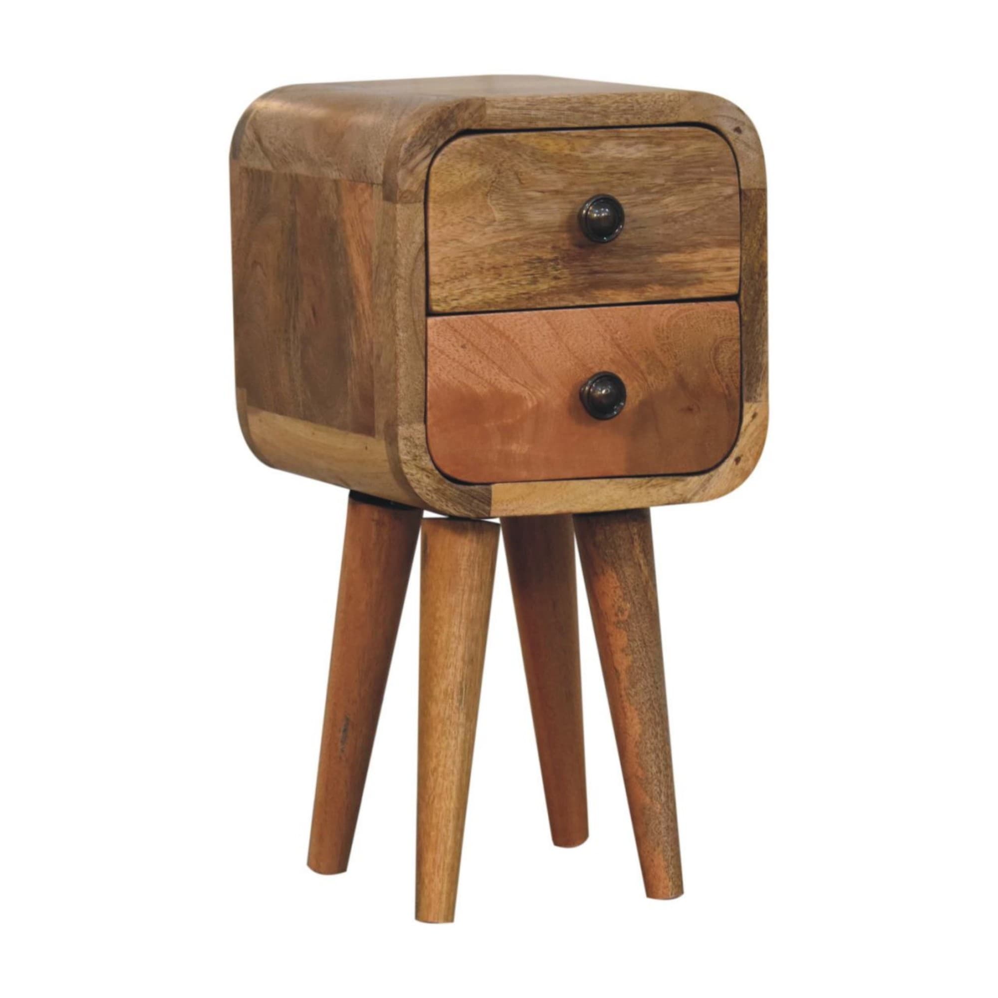Compact Solid Wood Bedside Table for Small Spaces - image 1