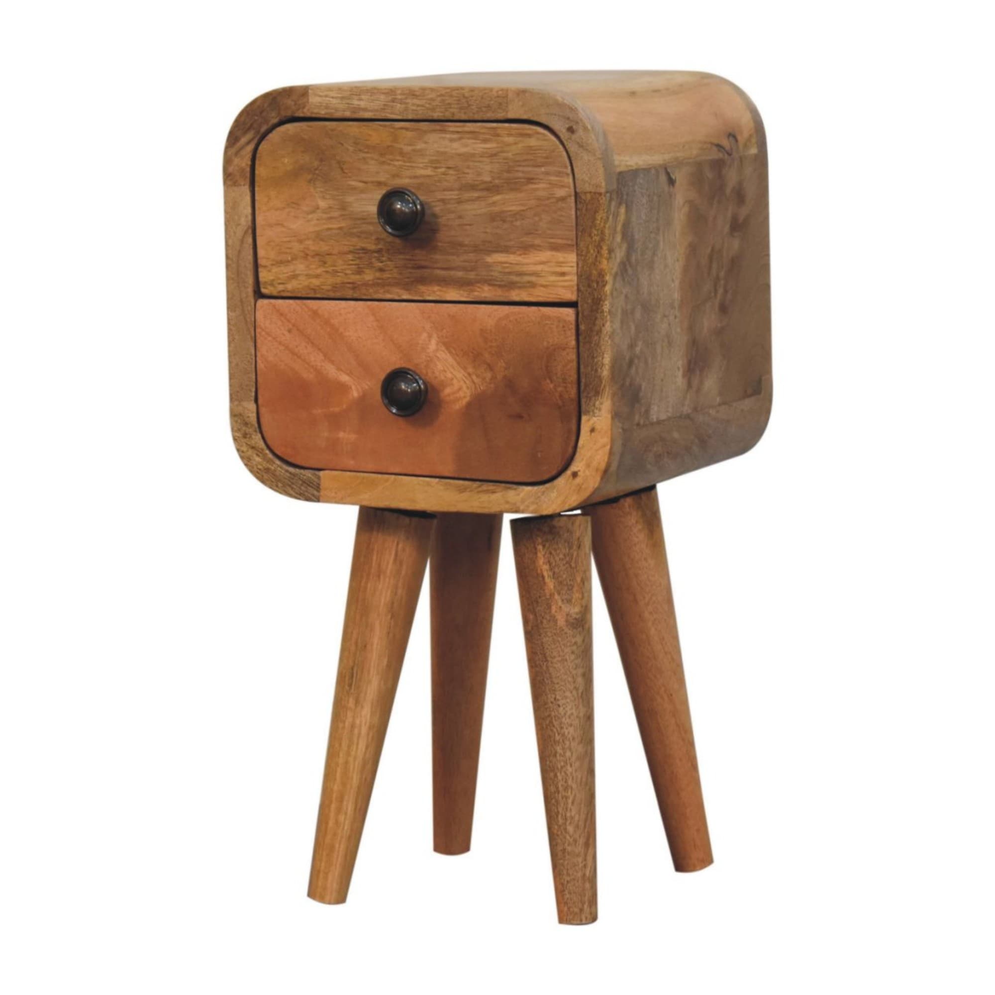 Compact Solid Wood Bedside Table for Small Spaces - image 4