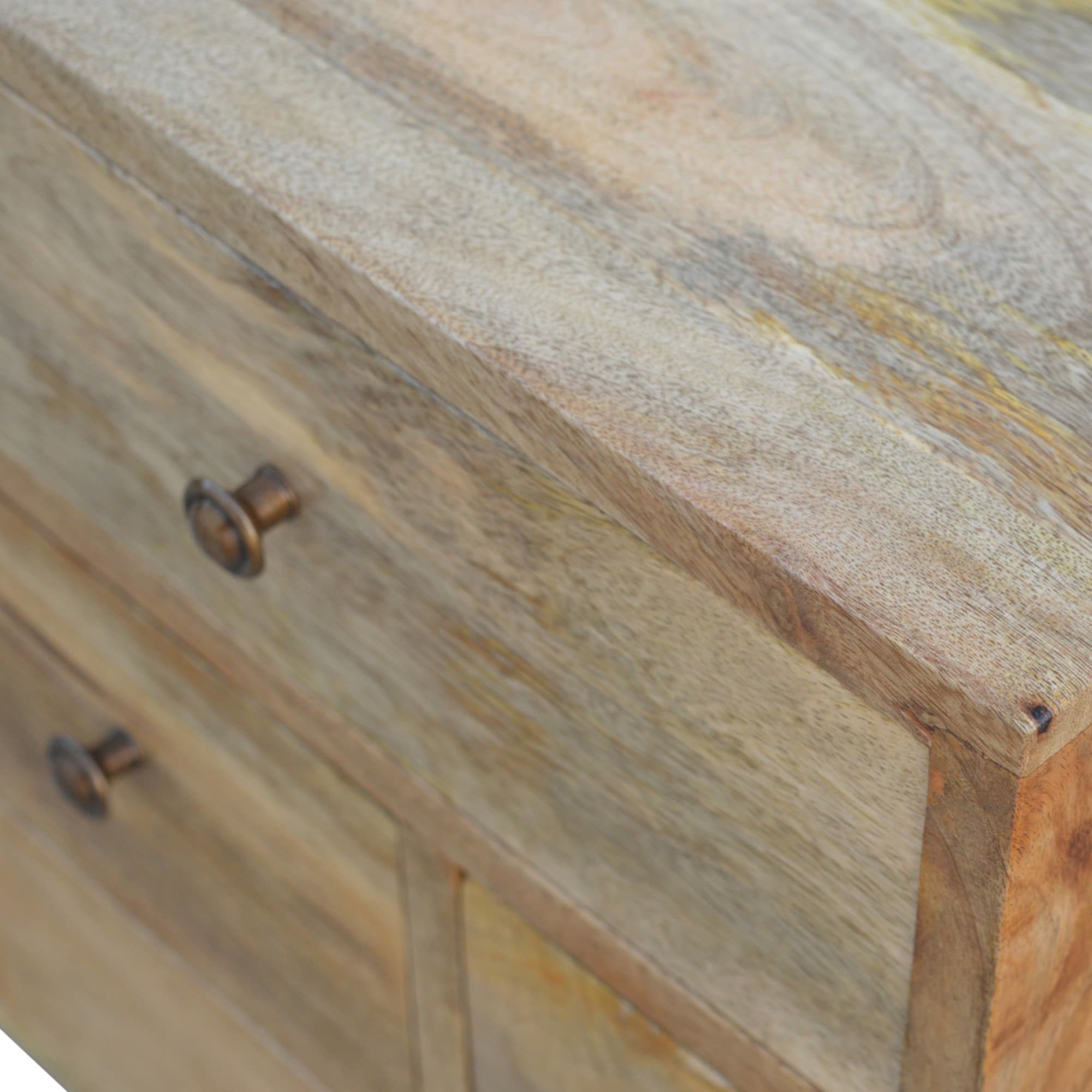 Handcrafted Solid Wood Bedside Table for Minimalist Living - image 2