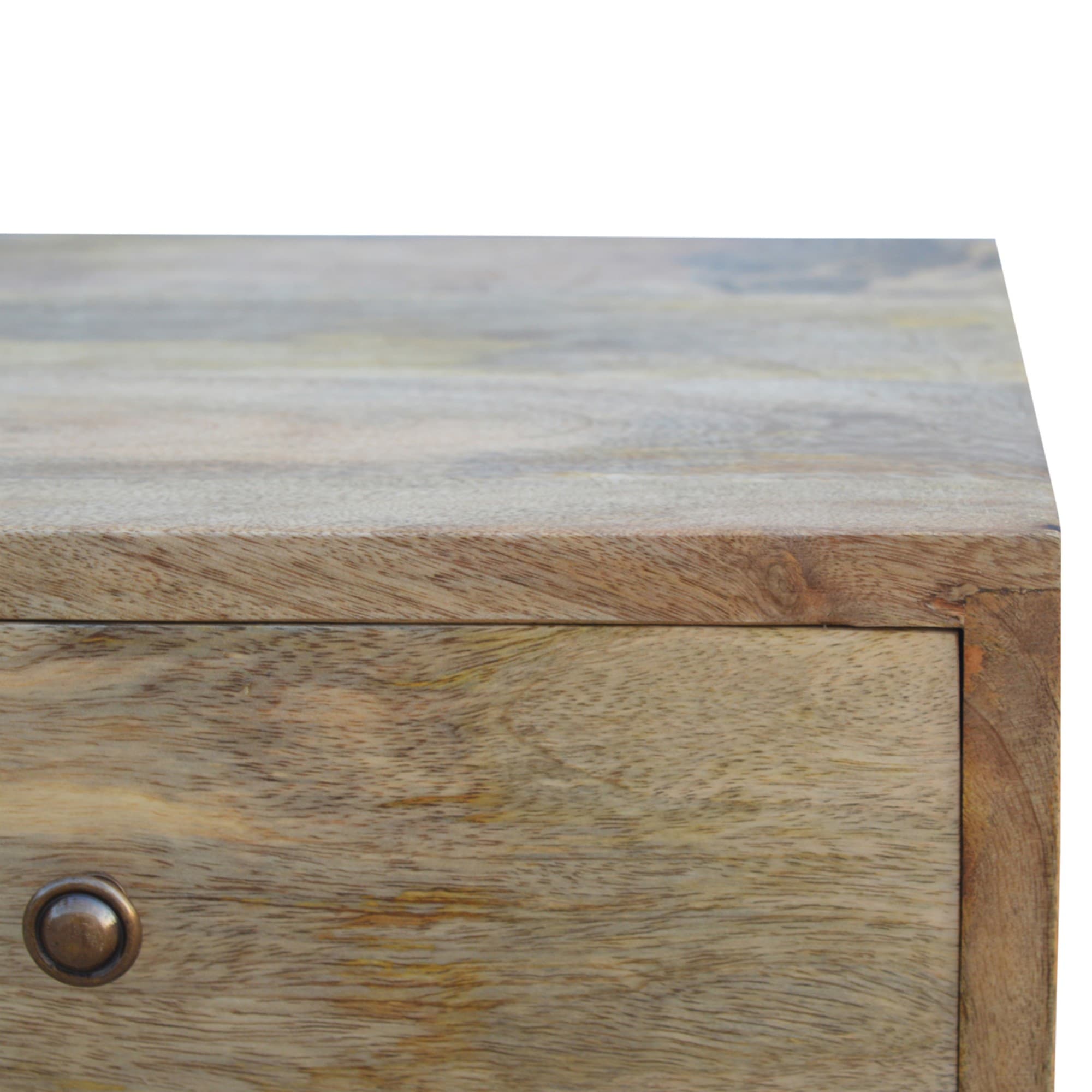 Handcrafted Solid Wood Bedside Table for Minimalist Living - image 4