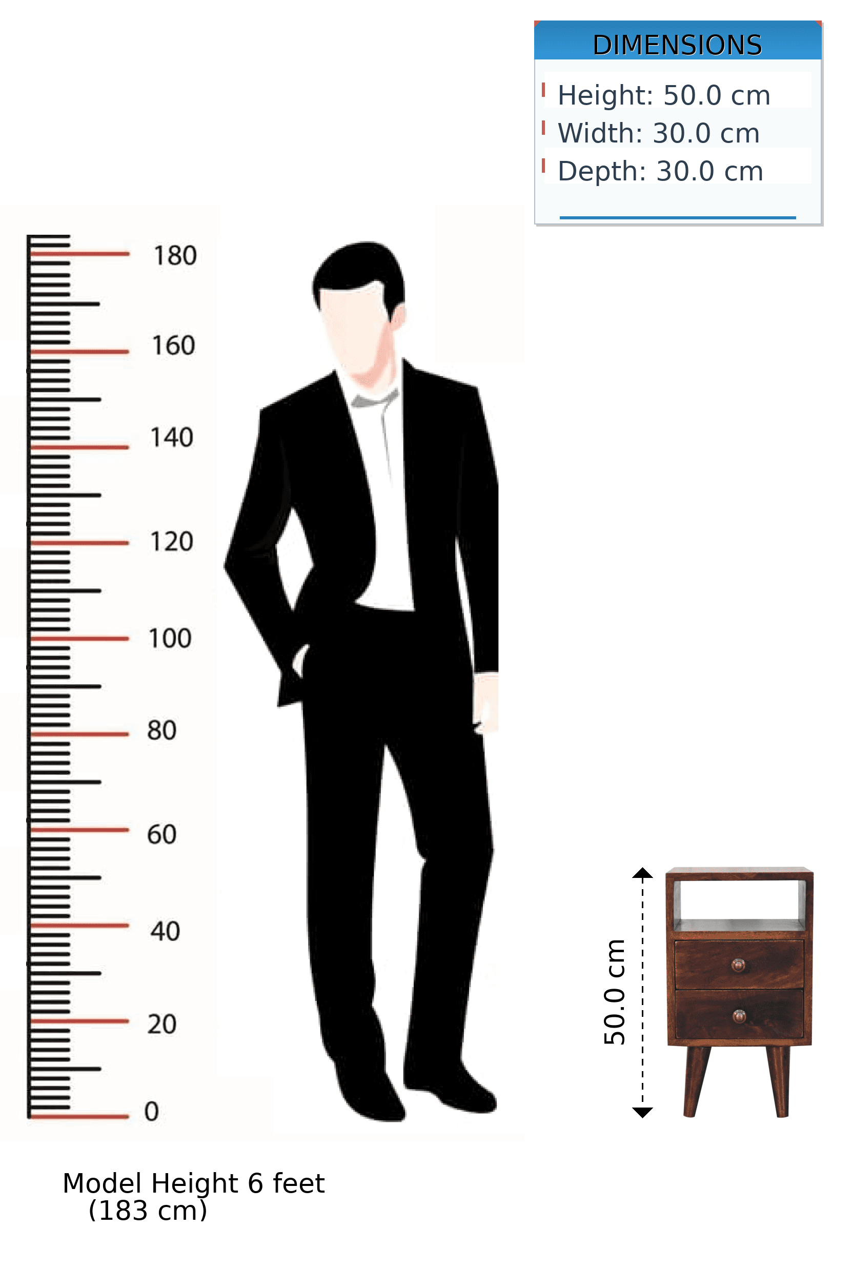 Elevate Your Bedroom with a Handcrafted Walnut Bedside Table - image 5