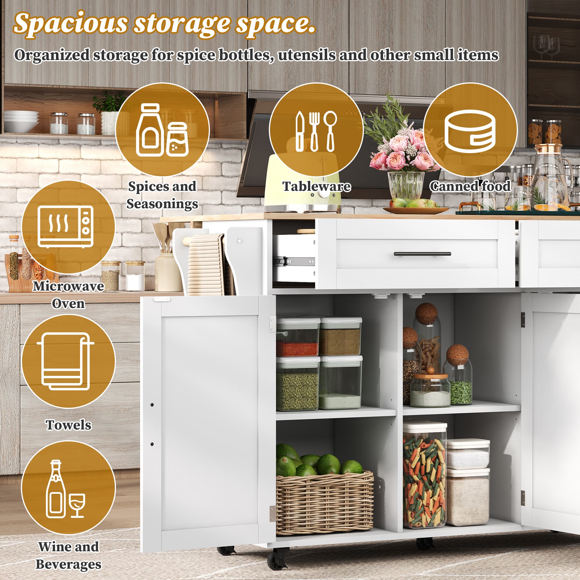 Effortless Extra Storage & Prep Space for Your Kitchen - image 2
