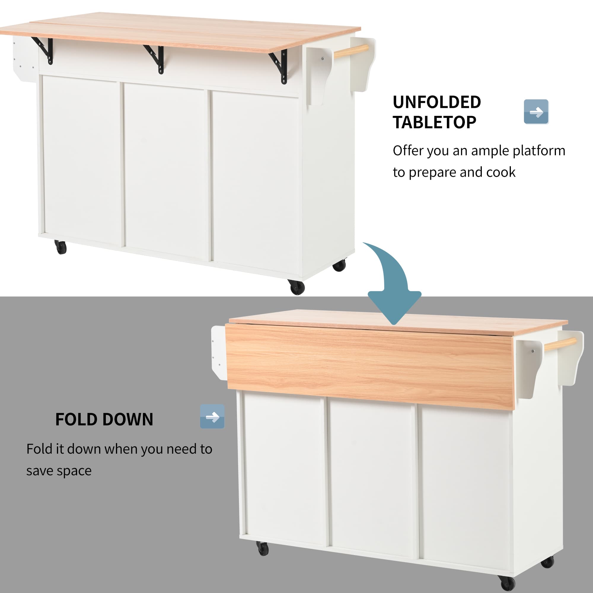 Effortless Hosting & Organised Living with a Folding Island - image 4