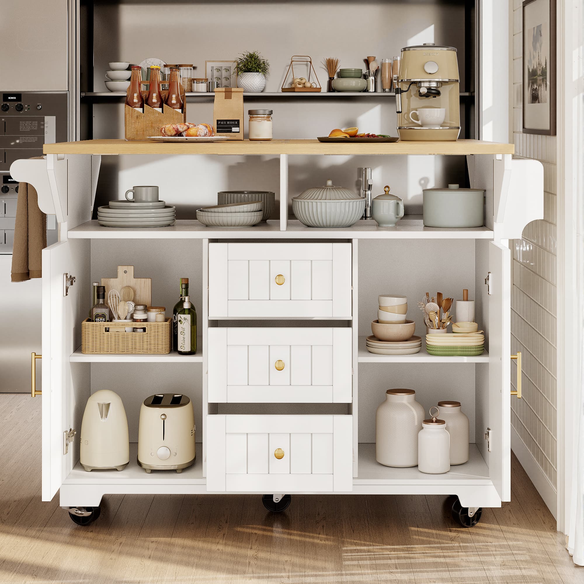 Expand Your Workspace & Storage with Our Versatile Kitchen Island - image 5