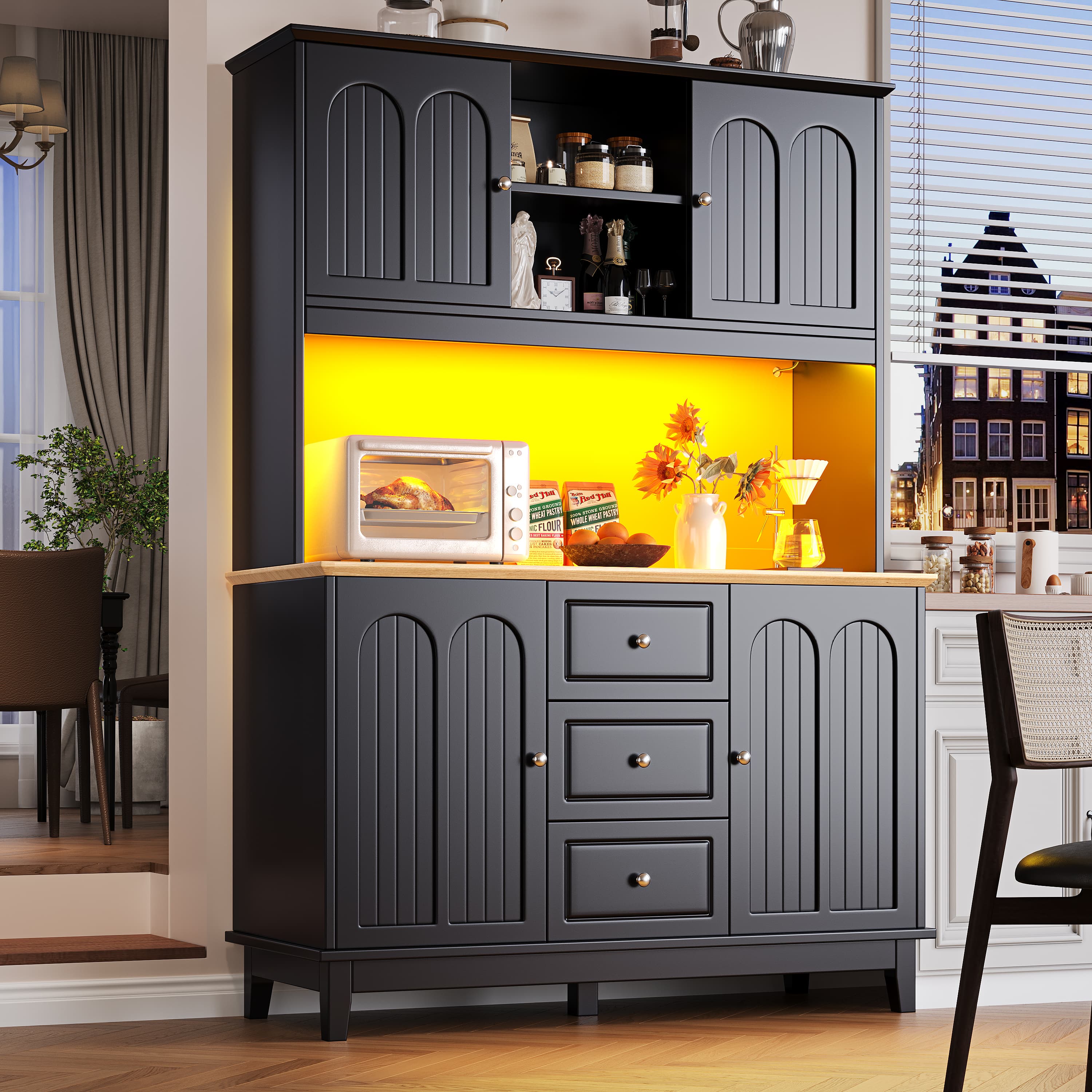 Transform Your Kitchen with This Elegant Storage Cabinet - image 5