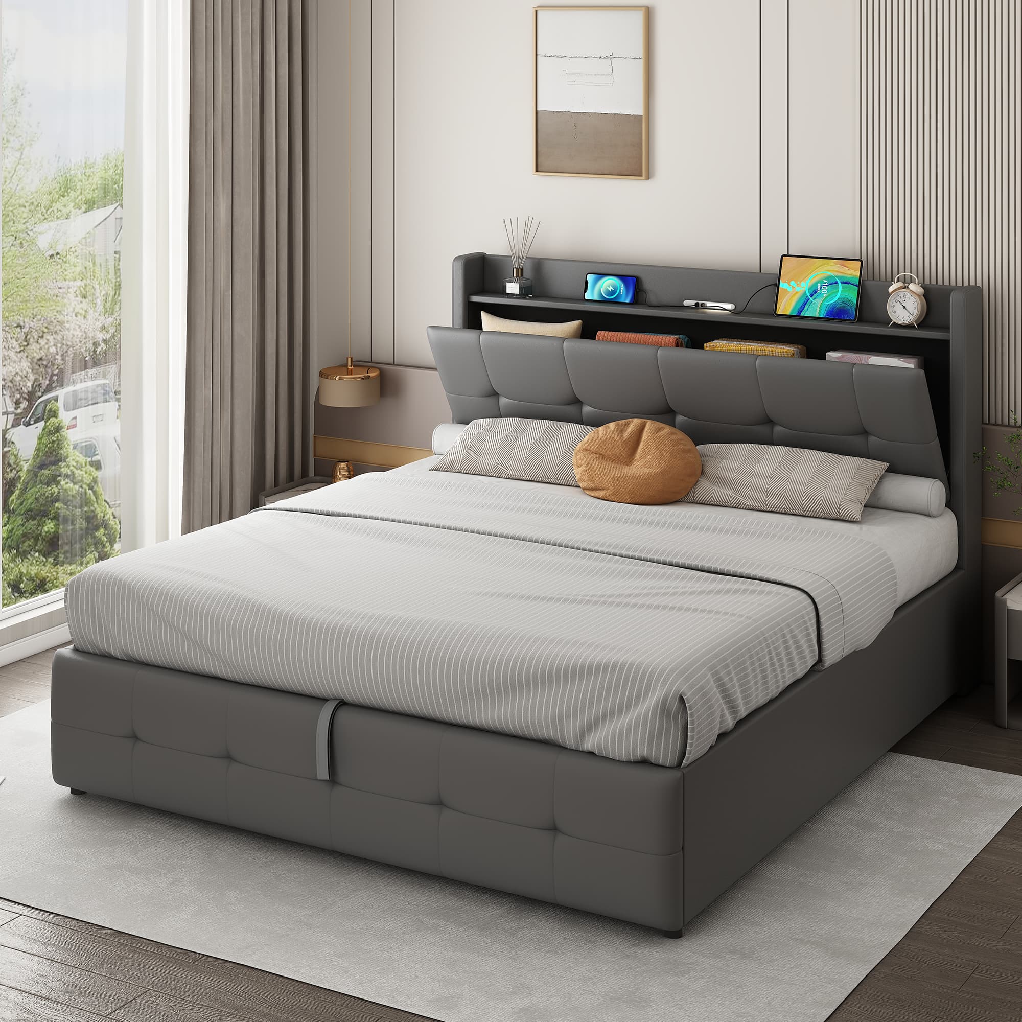 Transform Your Bedroom with Smart Storage & Modern Comfort - image 1