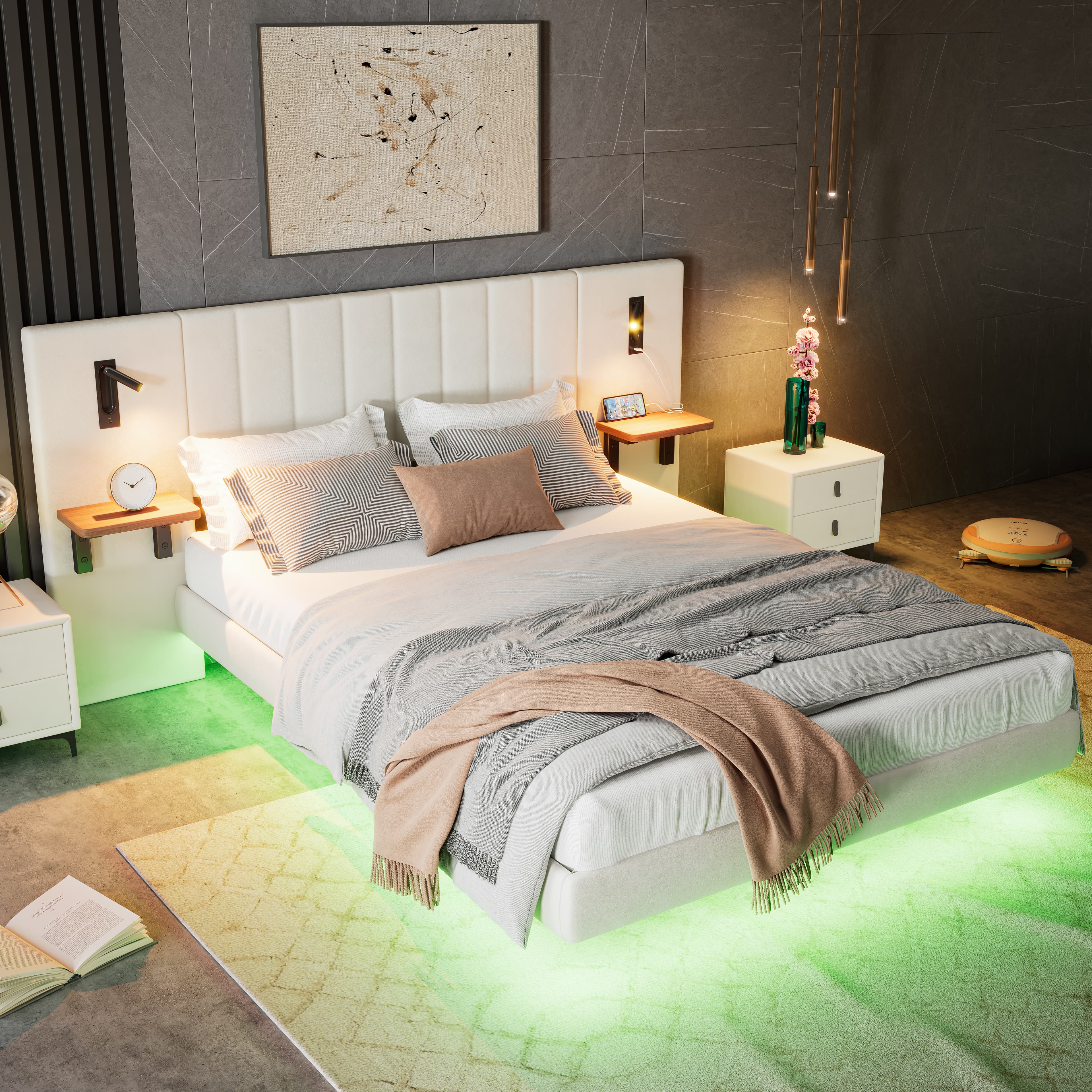 The Ultimate Smart Bed: Storage, Lighting & Charging - image 5