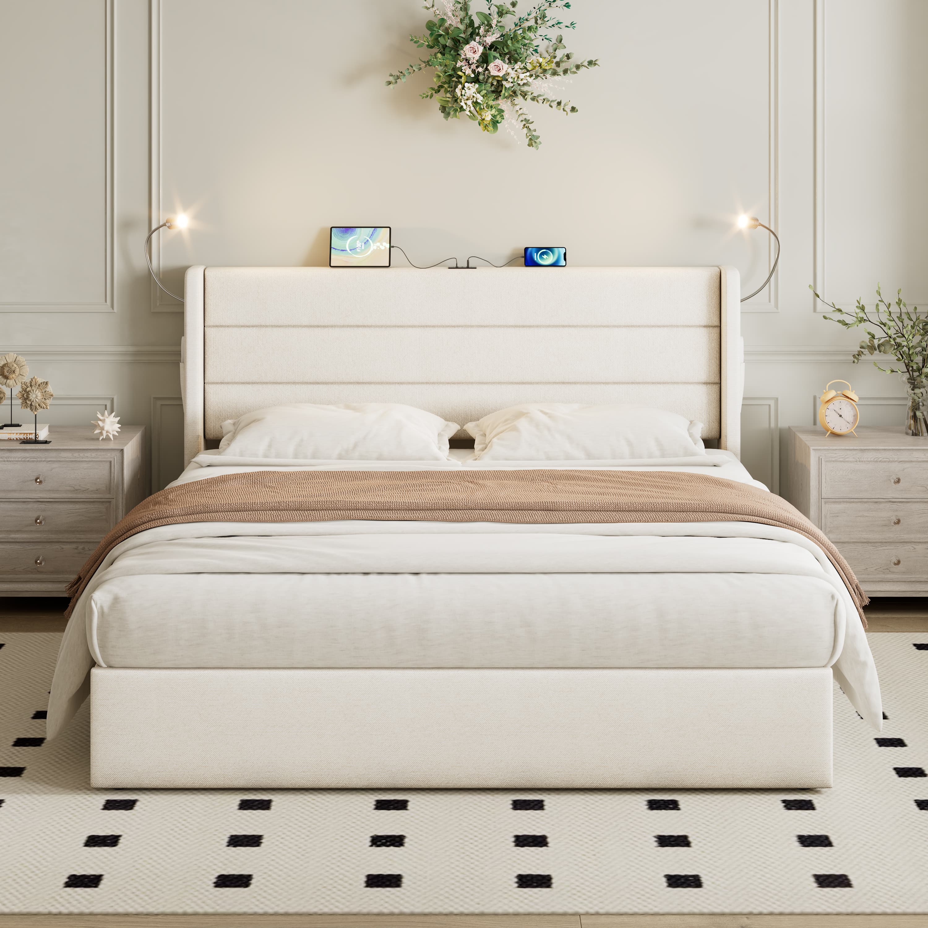 Effortless Organisation & Comfort: The Smart Upholstered Bed - image 3
