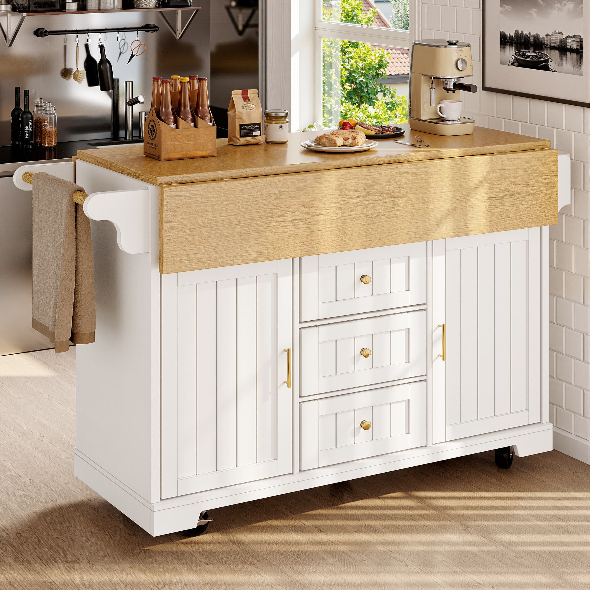 Expand Your Workspace & Storage with Our Versatile Kitchen Island - image 2