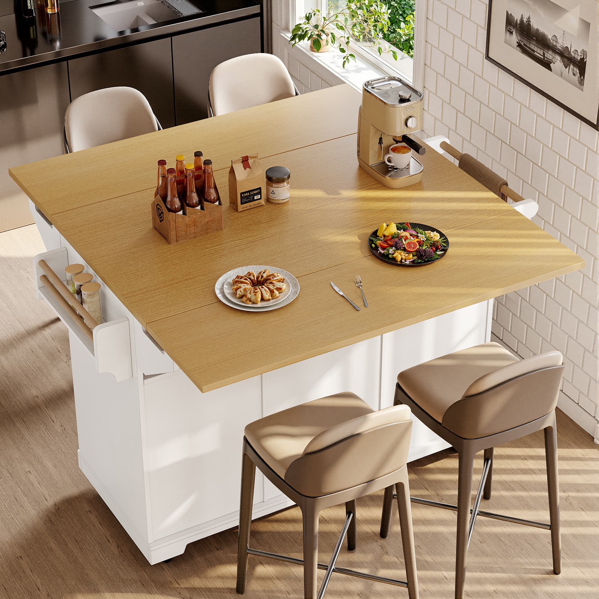 Expand Your Workspace & Storage with Our Versatile Kitchen Island - image 3