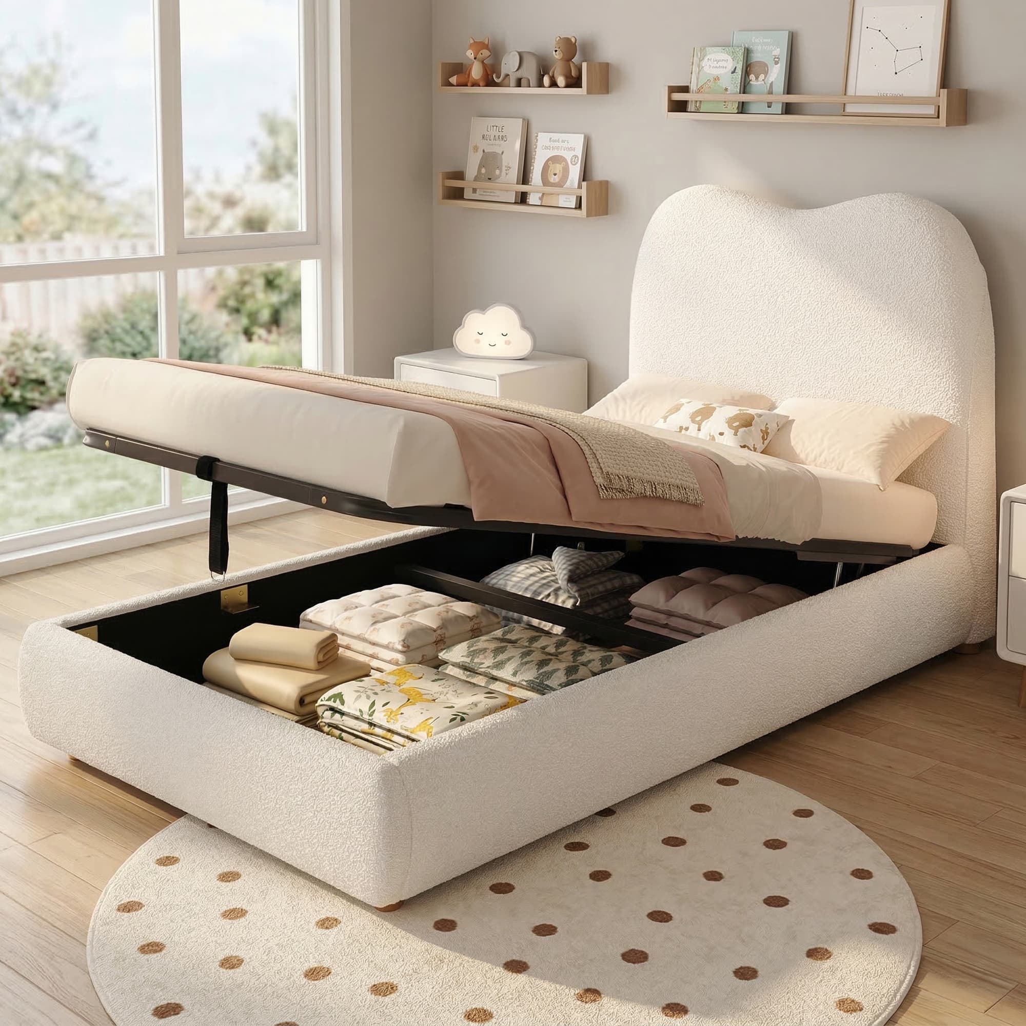 Tidy Rooms, Sweet Dreams: Single Bed with Hidden Storage