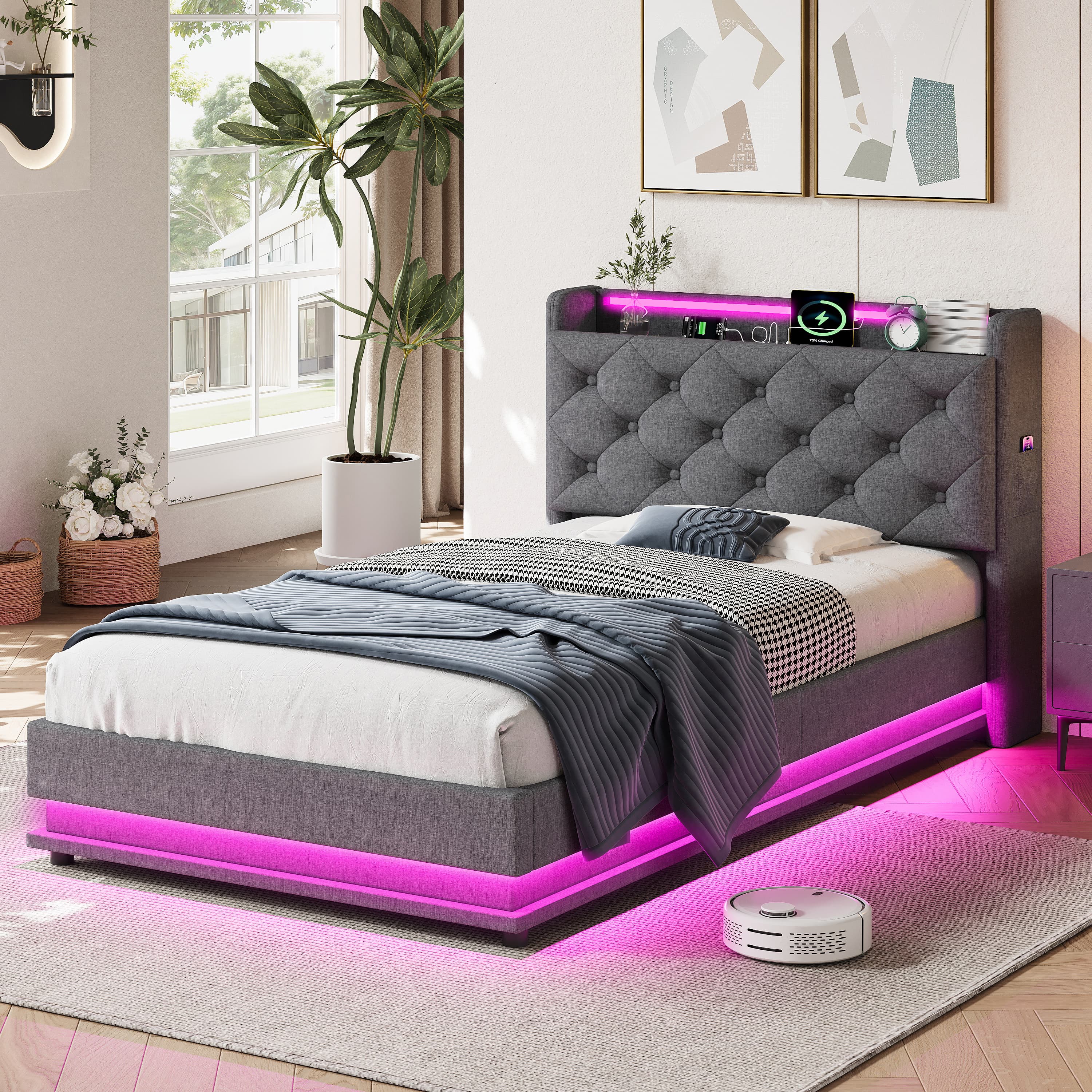 The Smart Single Bed: Storage, Lighting & Charging Combined - image 4