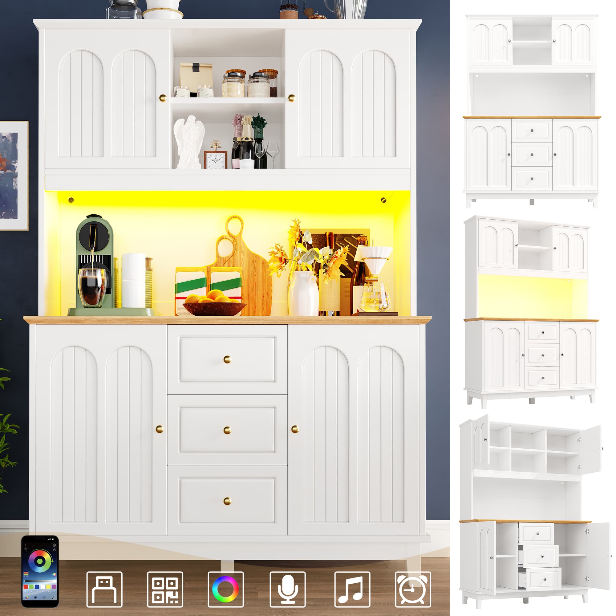 Transform Your Kitchen With This Smart LED Pantry Cabinet - image 5