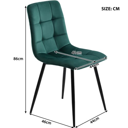 Transform Your Dining Space with Green Velvet & Marble - image 4